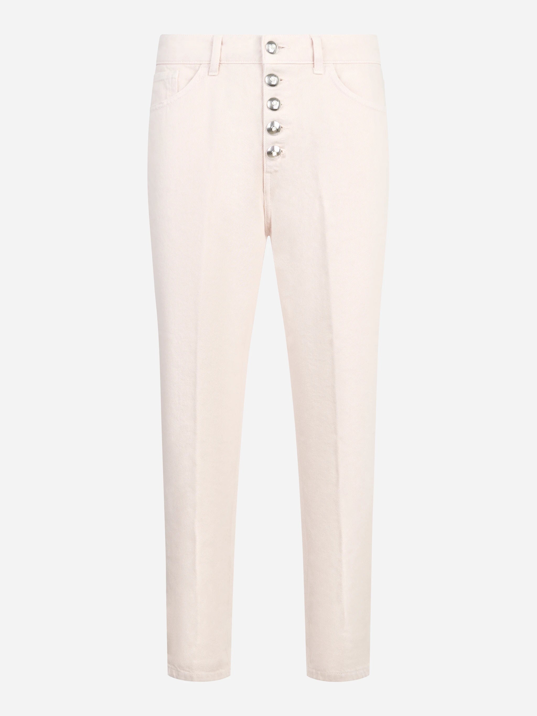 Jeans Koons loose fit denim fermo rosa