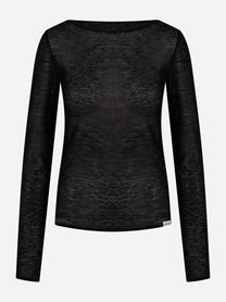 Maglia Pauline in lightwool Nero