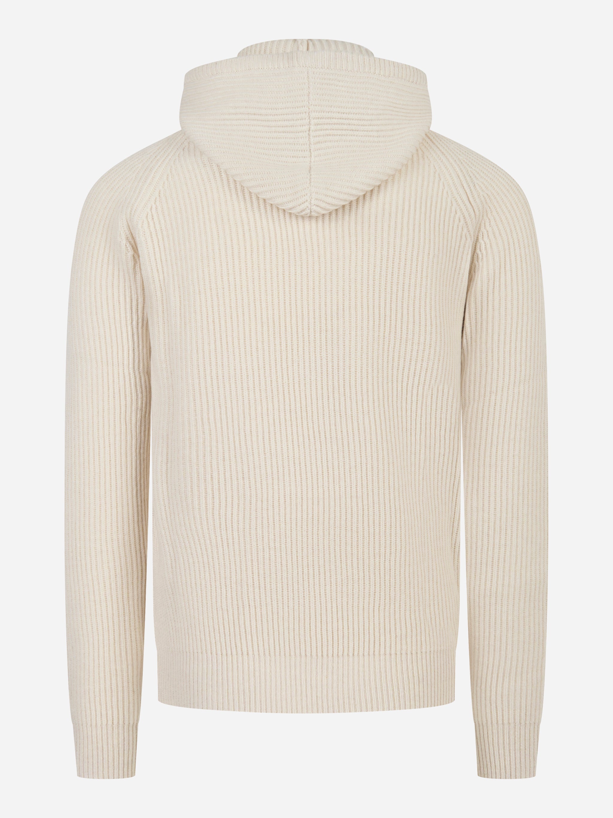 Maglia Malcolm con cappuccio in lana Beige