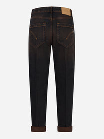 Jeans Koons loose fit in denim sovrattinto Blu