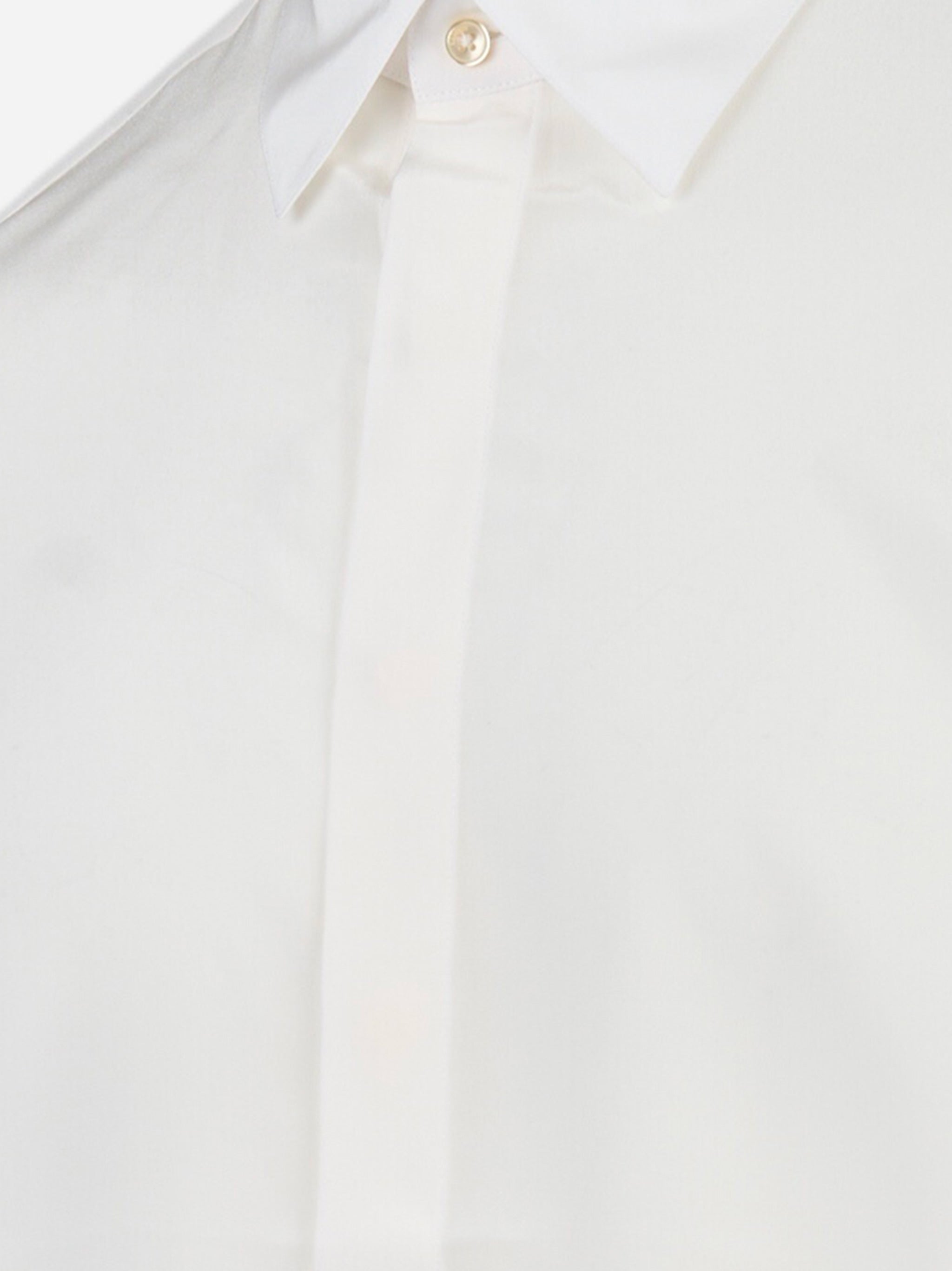 Camica in seta Bianco