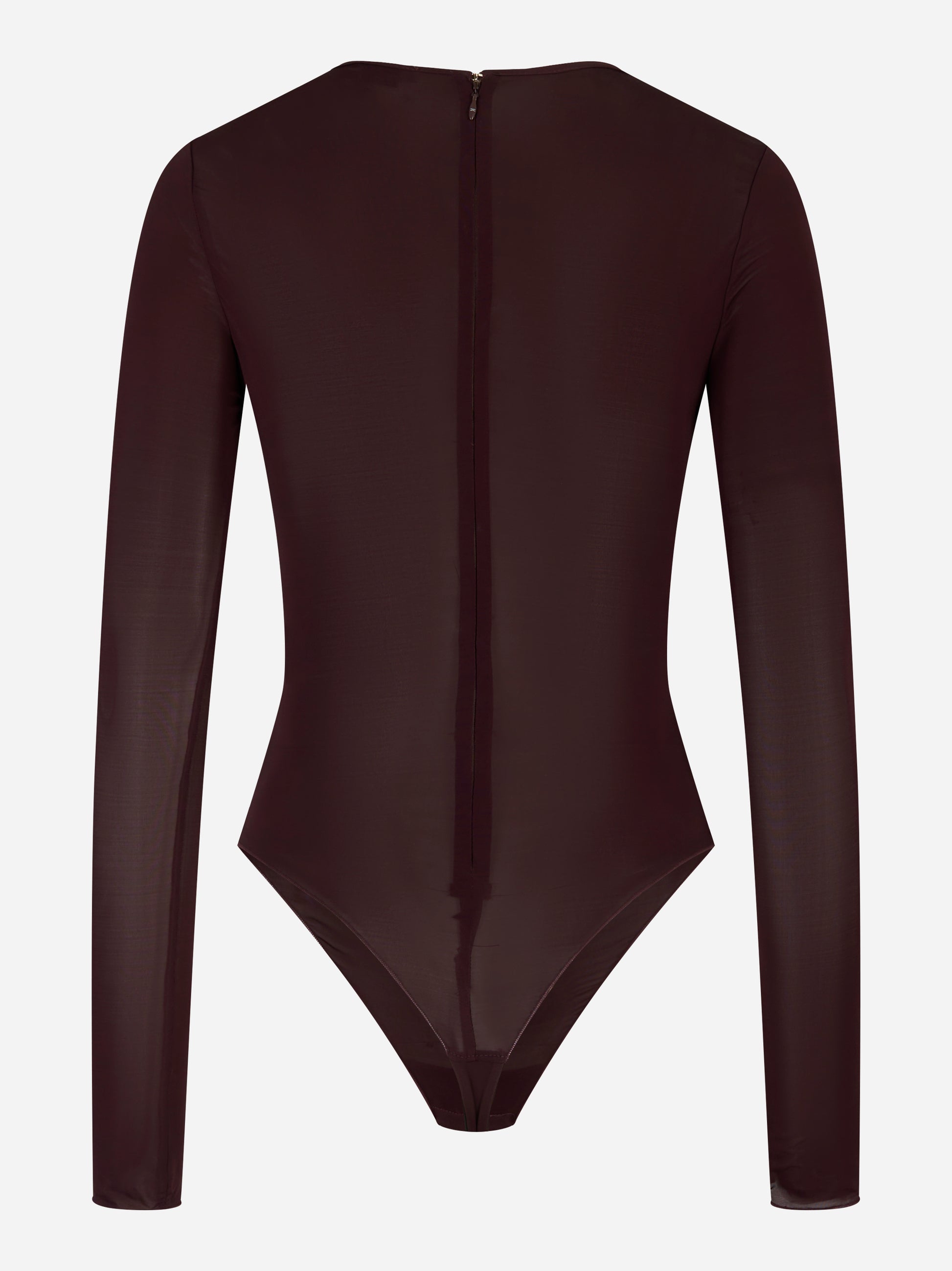 Body in jersey con dettaglio gioiello Bordeaux