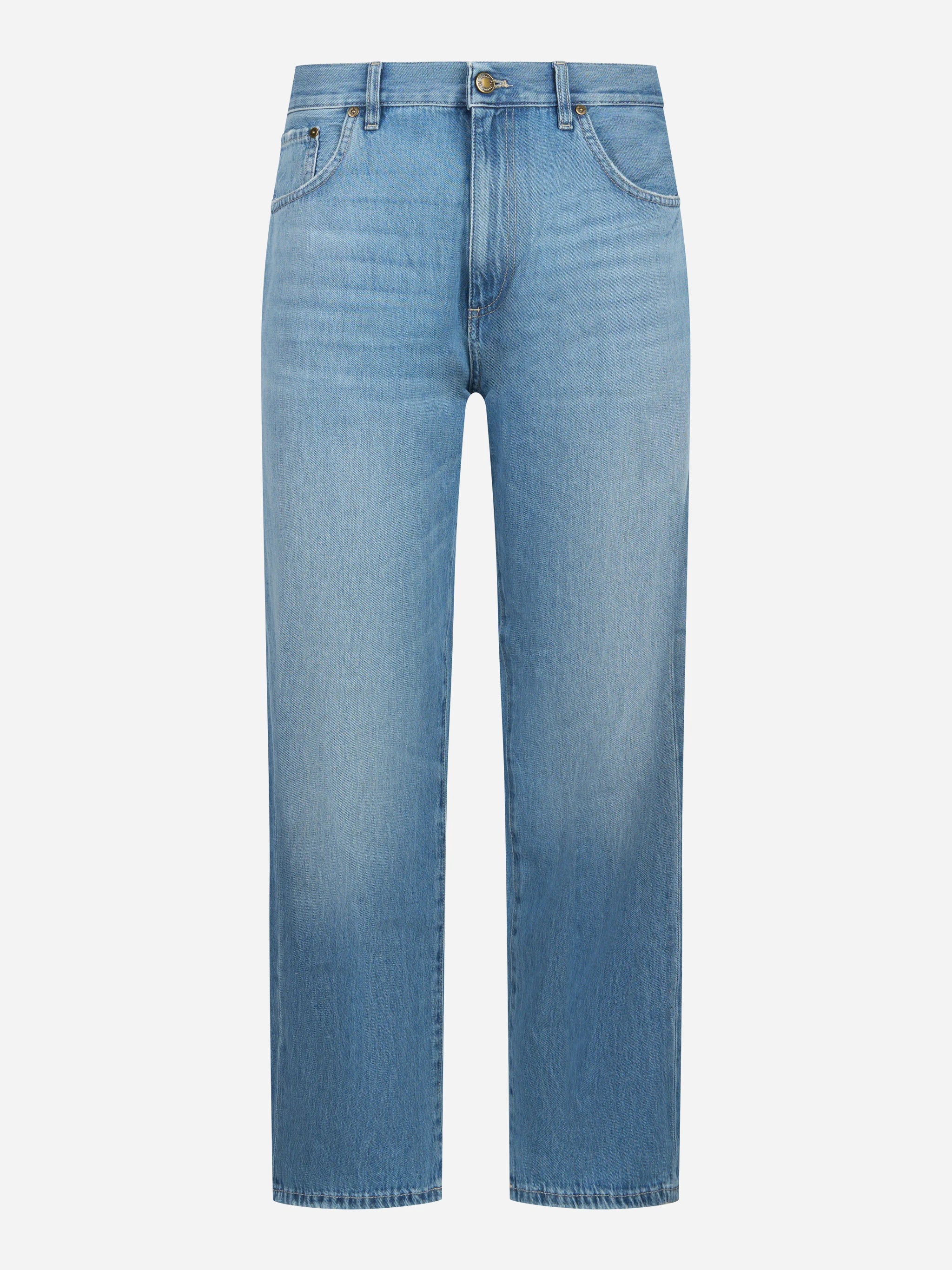 Jeans loose fit Rap in denim fermo
