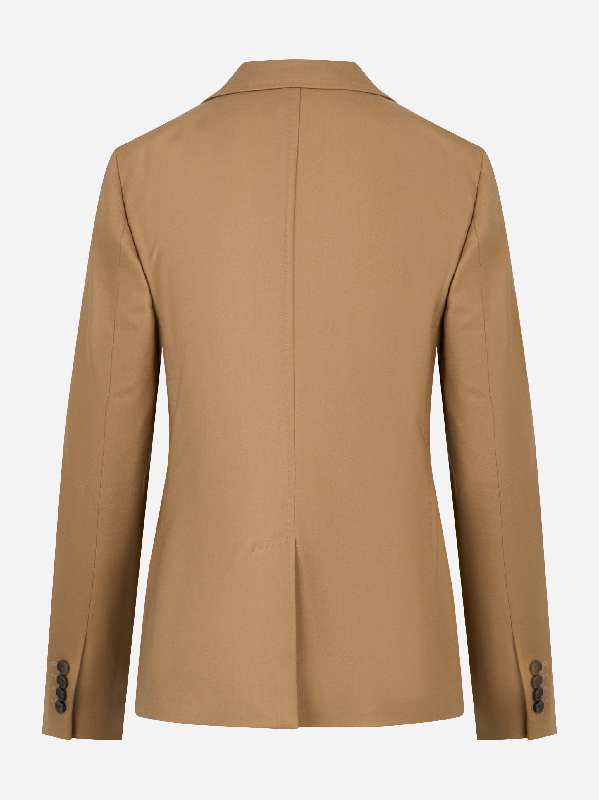 Blazer monopetto in lana stretch