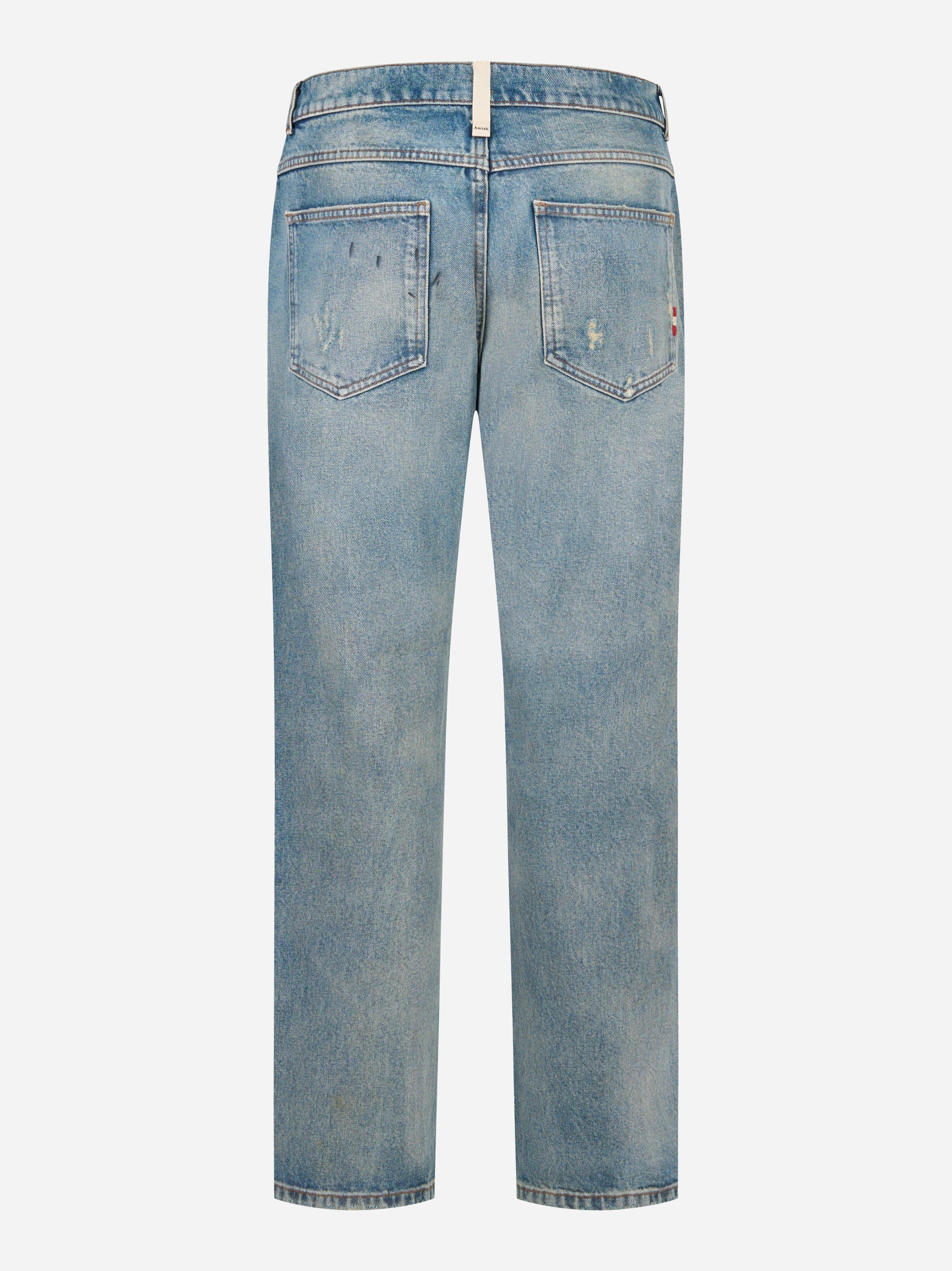Jeans loose fit James con dettagli used