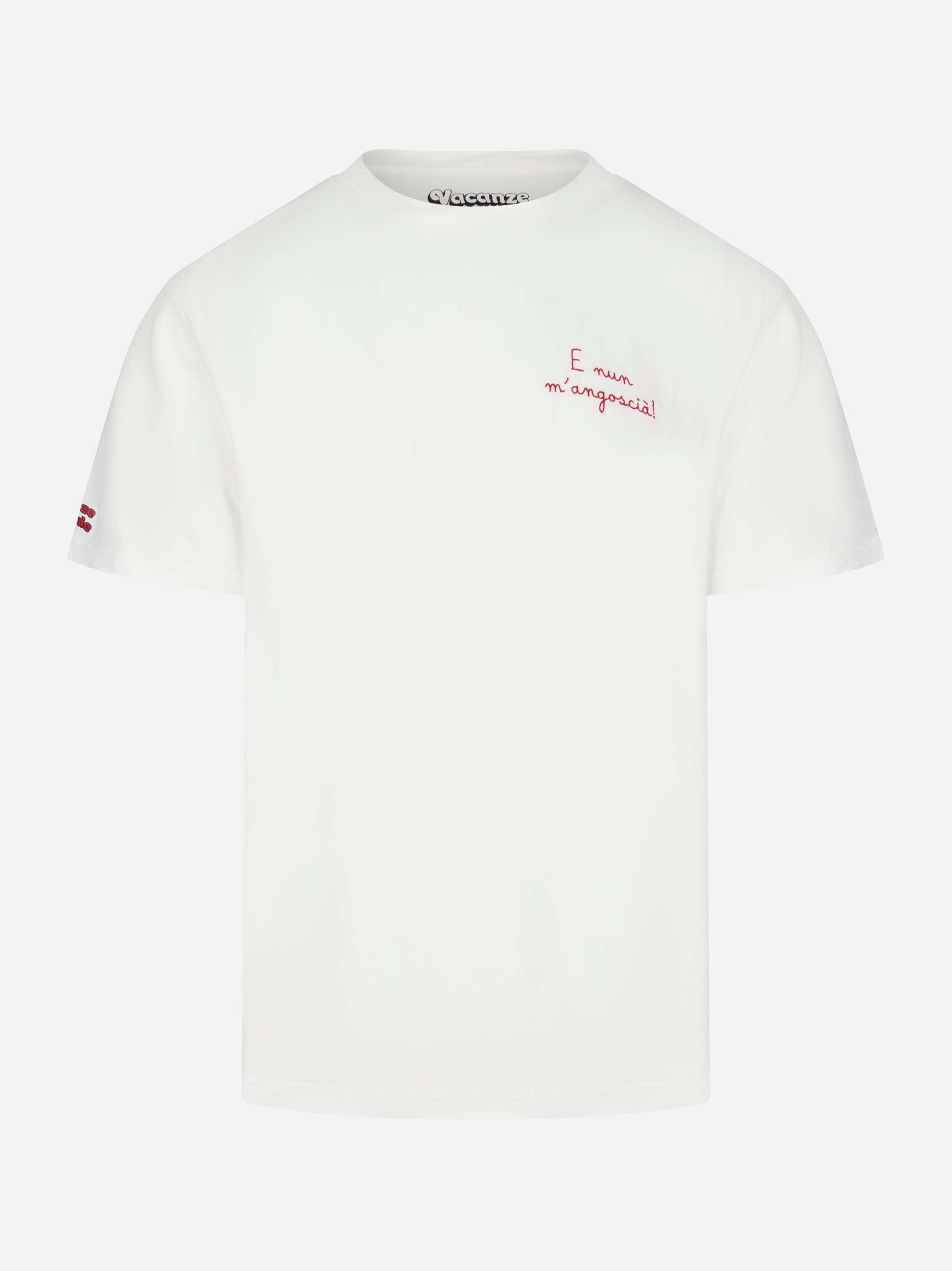 T-shirt Arnott E Nun M&#39; Angoscià Bianca