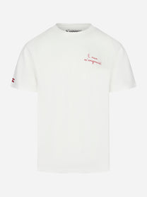 T-shirt Arnott E Nun M&#39; Angoscià Bianca