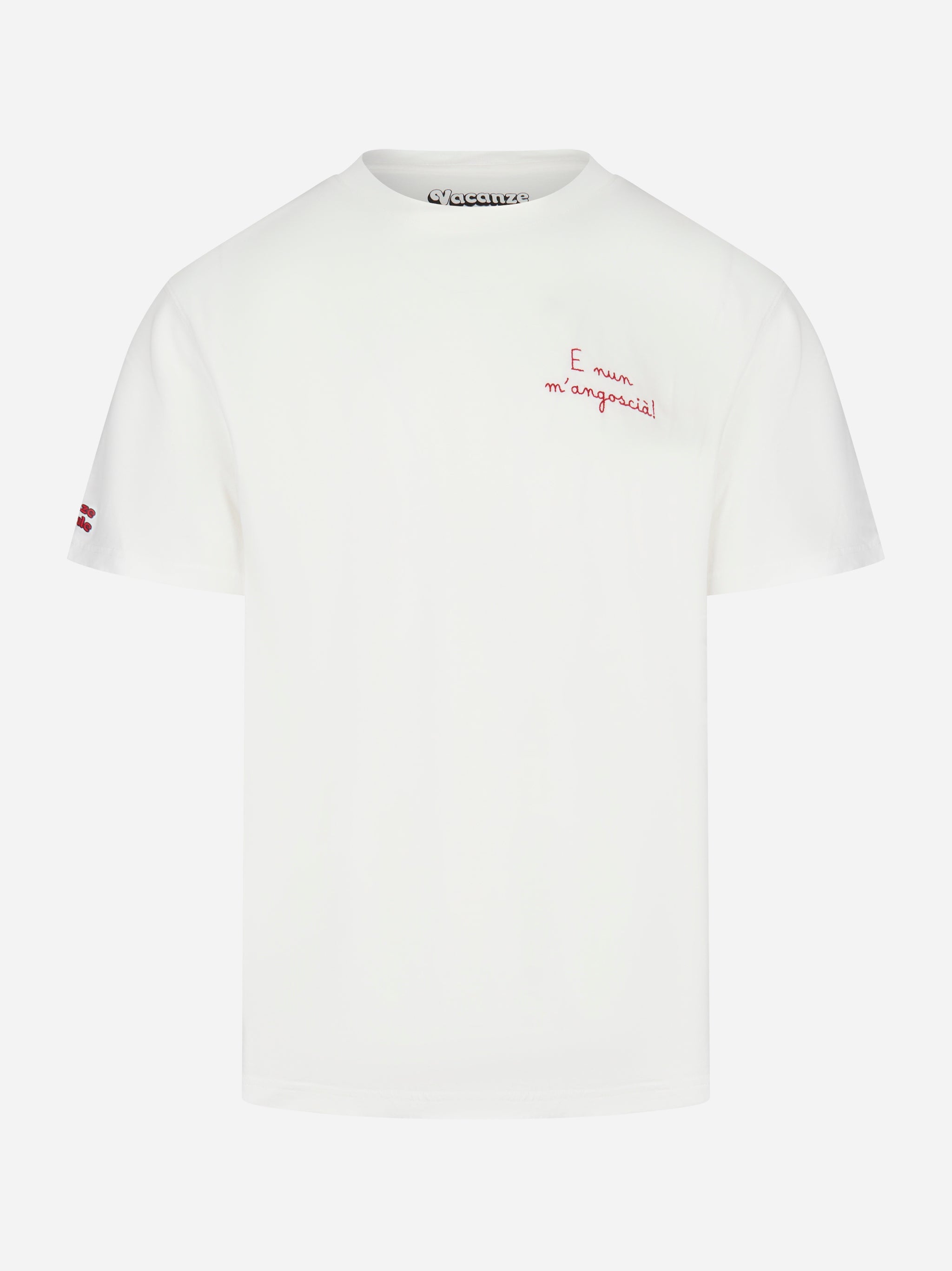 T-shirt Arnott E Nun M&#39; Angoscià Bianca