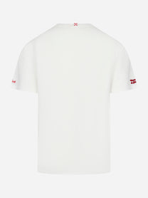 T-shirt Arnott E Nun M&#39; Angoscià Bianca