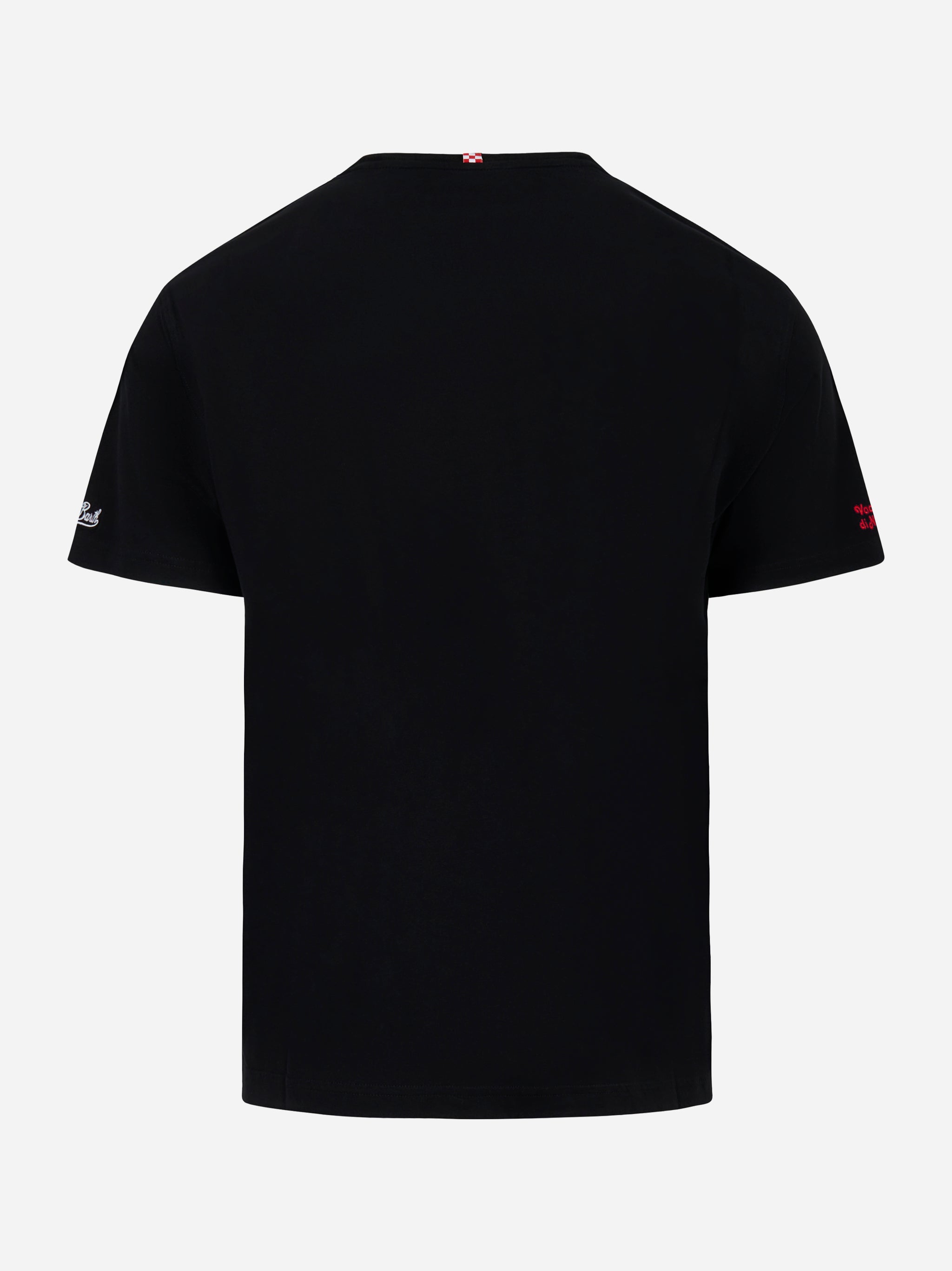 T-shirt Arnott A Capodanno siamo dai Furstenberg Nera