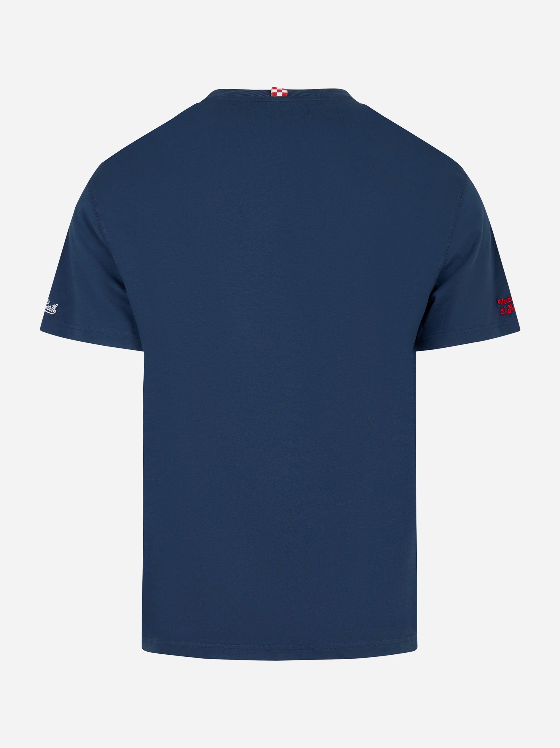 T-shirt Arnott Sole Whisky e Sei In Pole Position Blu
