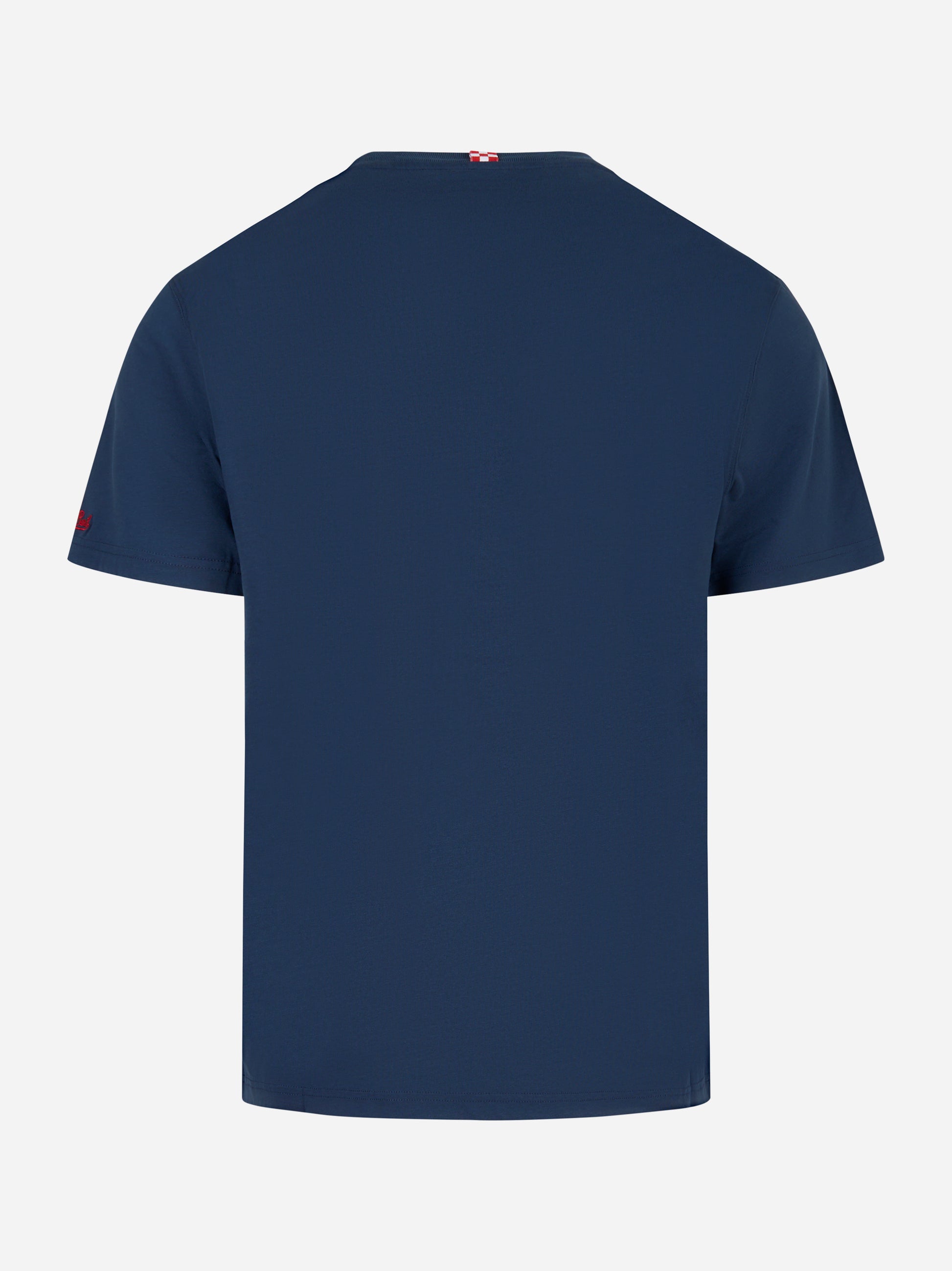 T-shirt Arnott Vacanze di Natale Blu