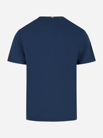 T-shirt Arnott Vacanze di Natale Blu