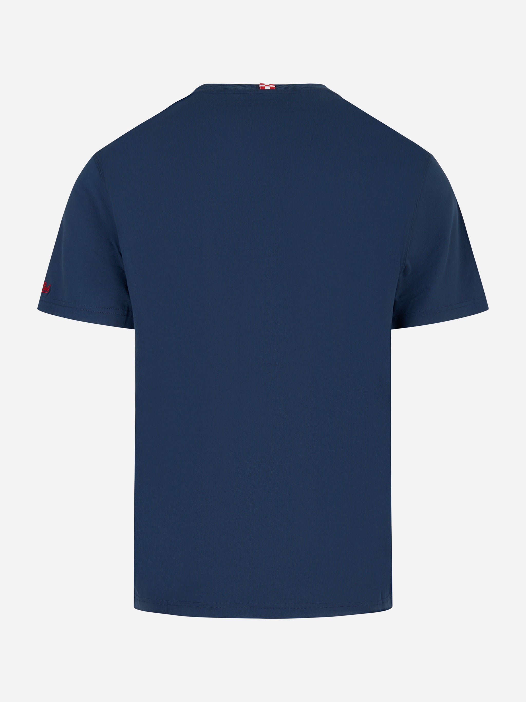 T-shirt Arnott Vacanze di Natale Blu