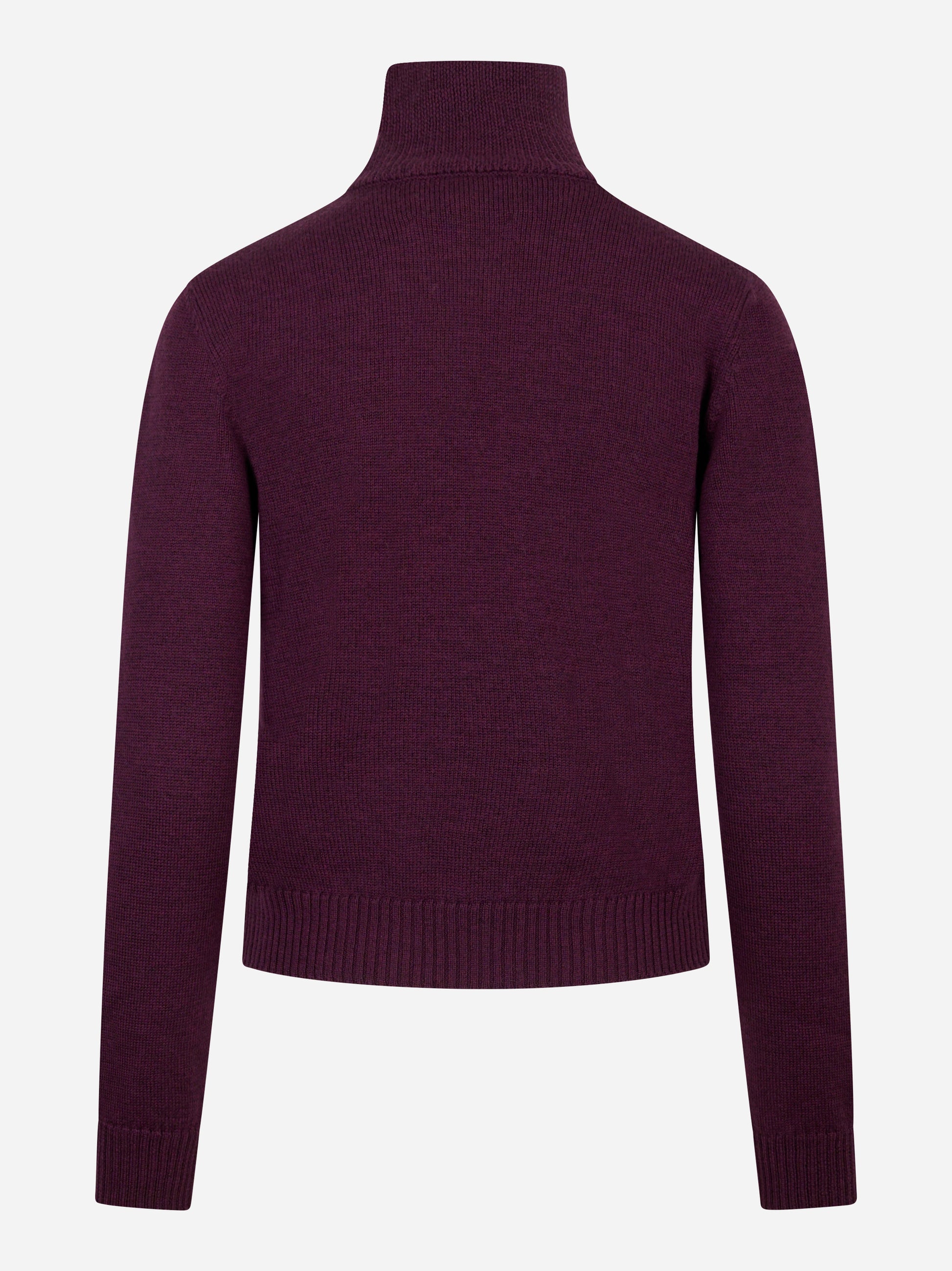 Dolcevita viola in lana merinos