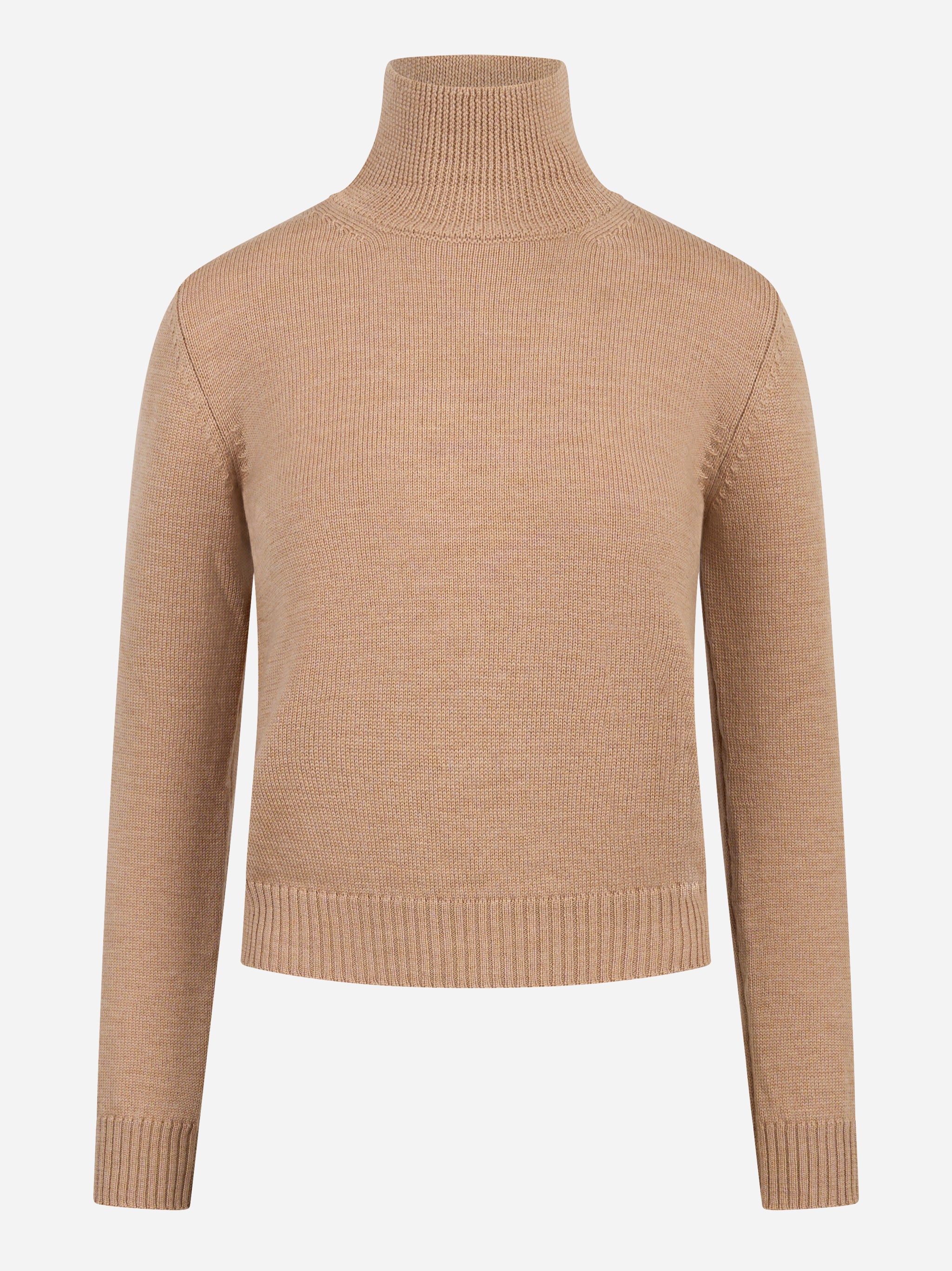 Dolcevita beige in lana merinos