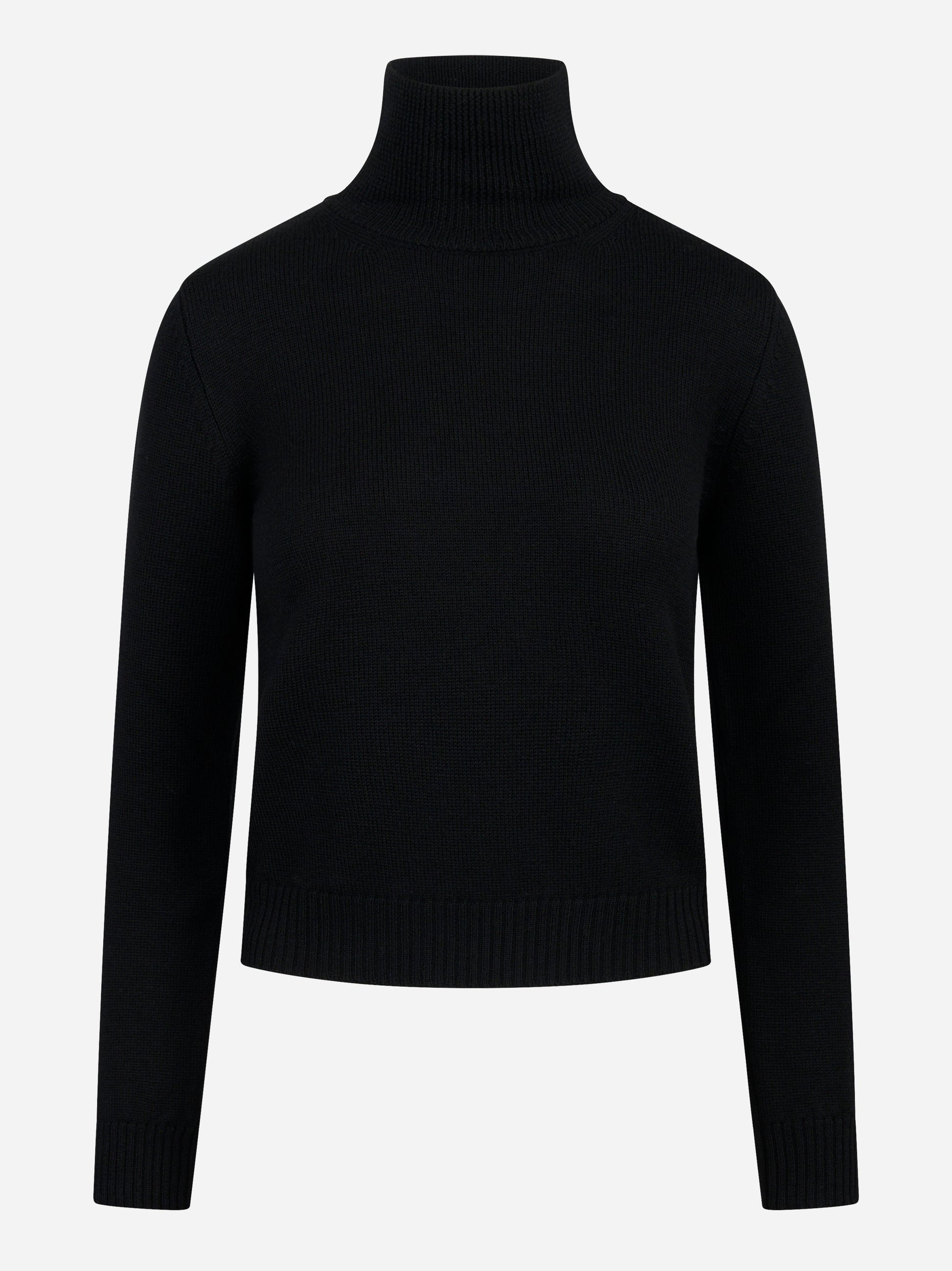 Dolcevita nero in lana merinos