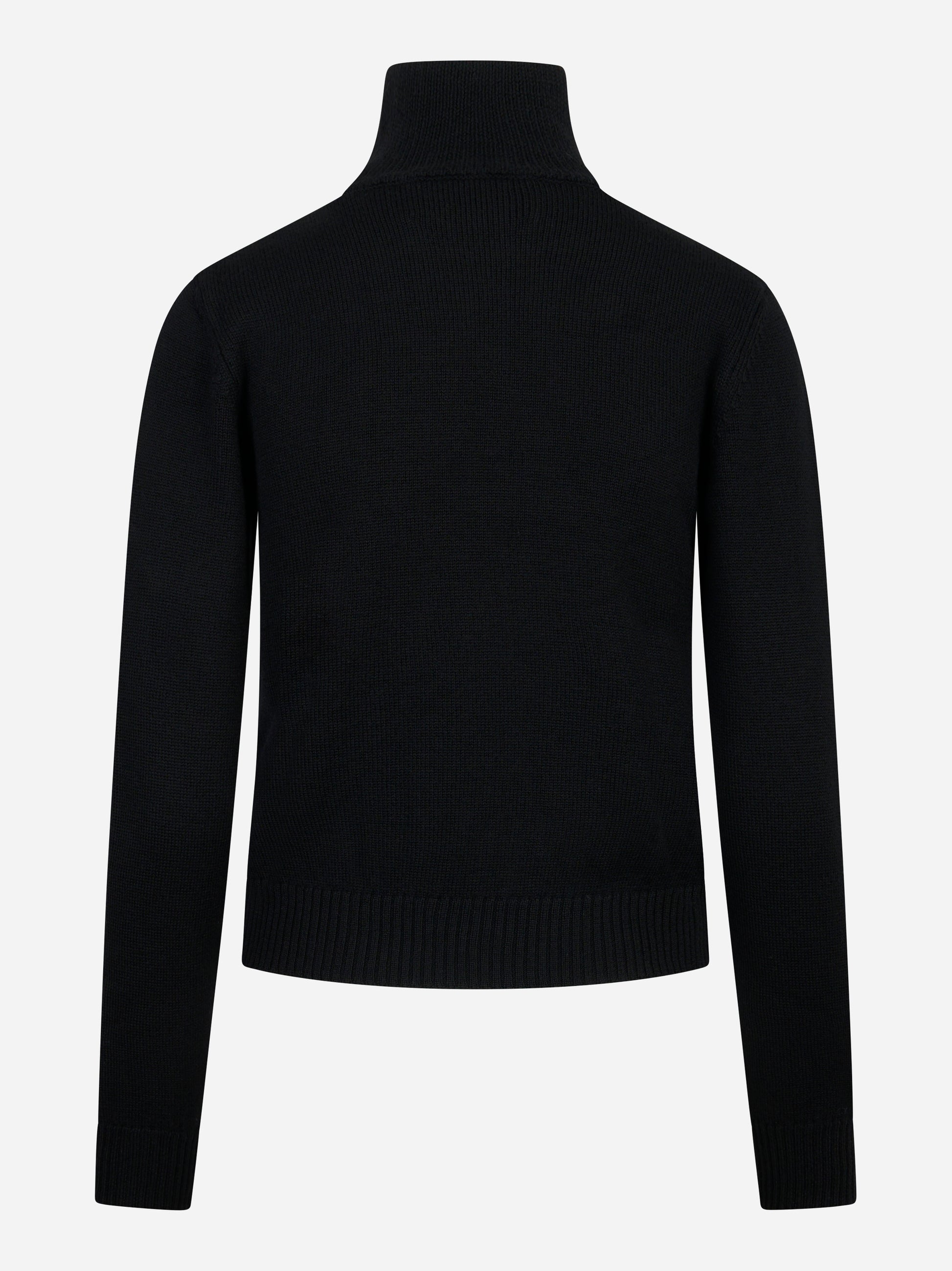 Dolcevita nero in lana merinos