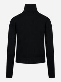 Dolcevita nero in lana merinos