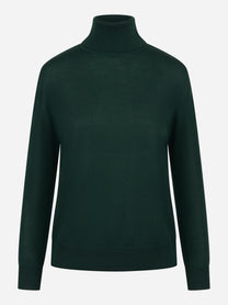 Dolcevita verde in lana merinos finezza 16