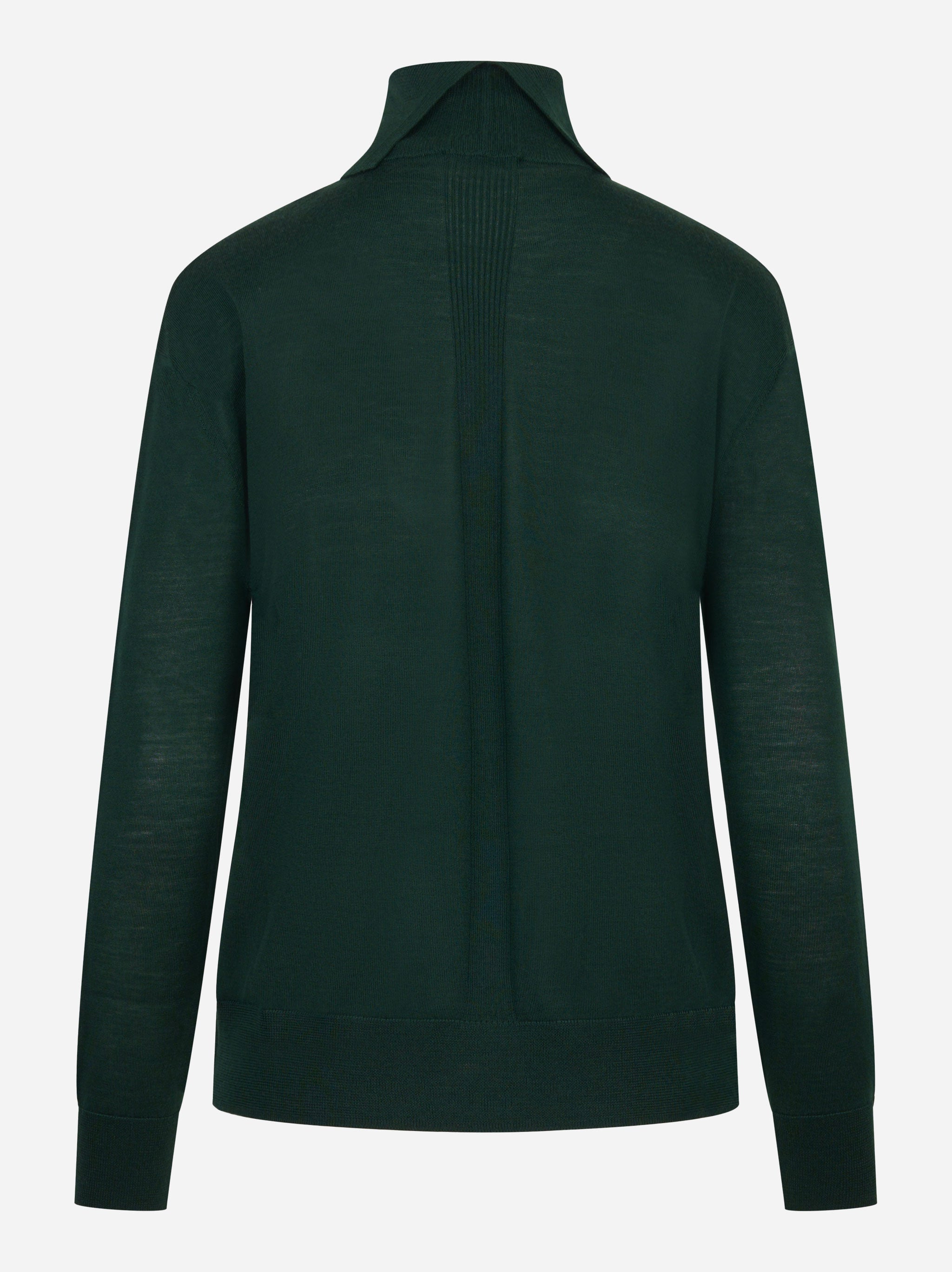 Dolcevita verde in lana merinos finezza 16