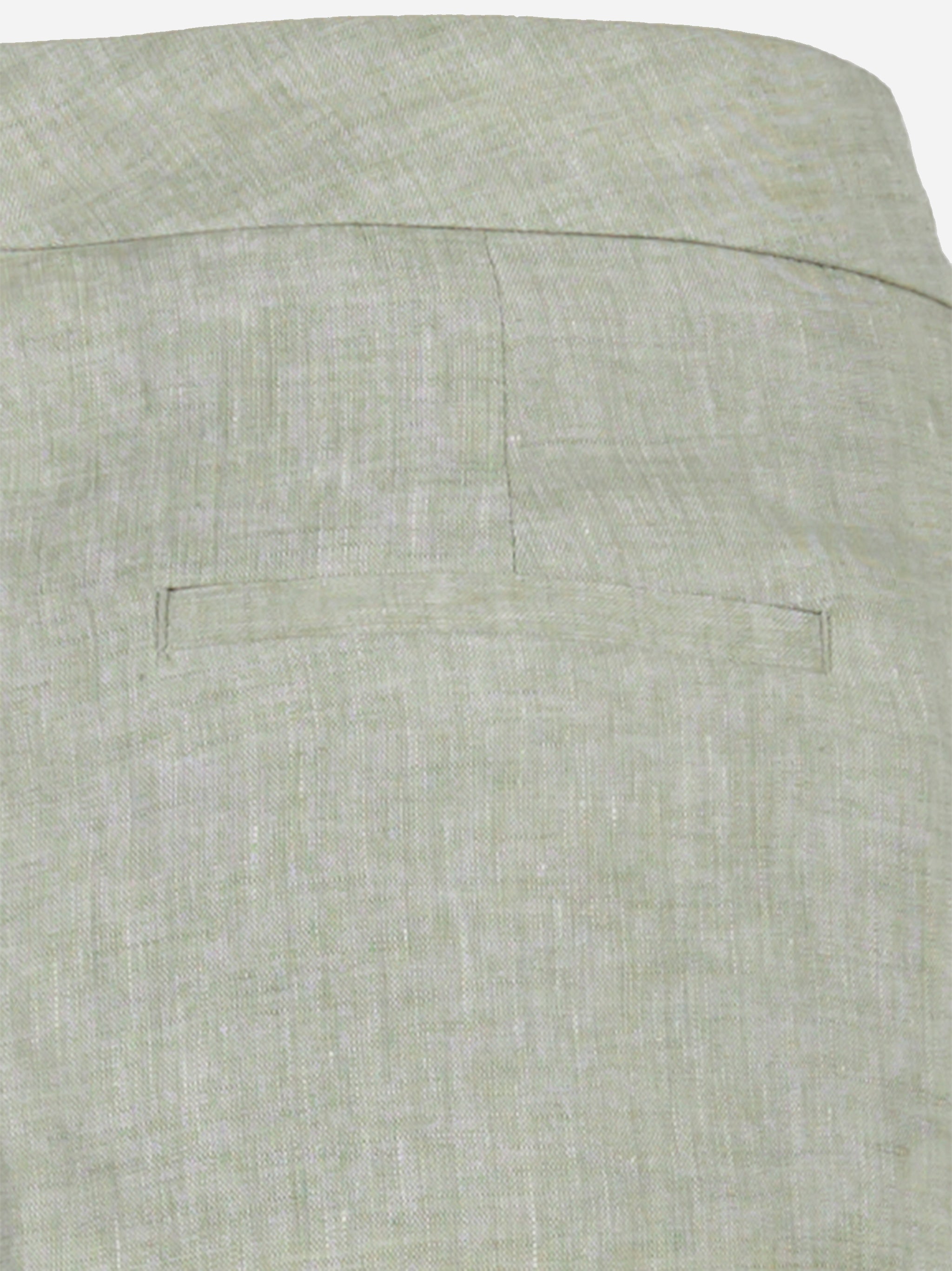 Shorts in
tela di lino delavè Verde