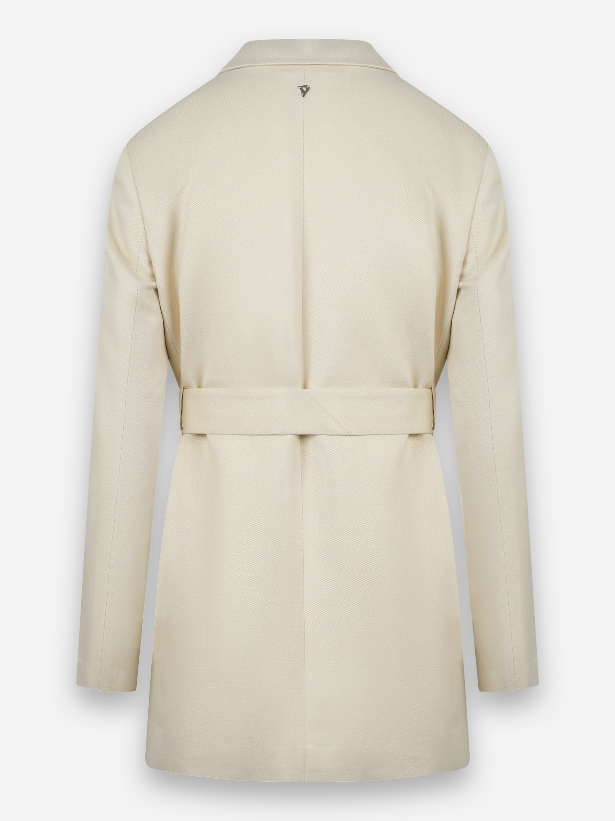Blazer con cintura Bianco