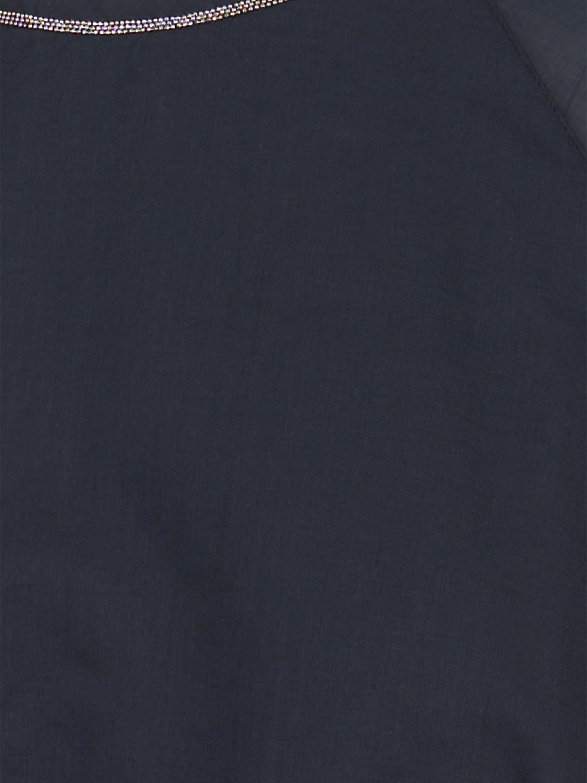 Camicia voile di puro cotone Blu