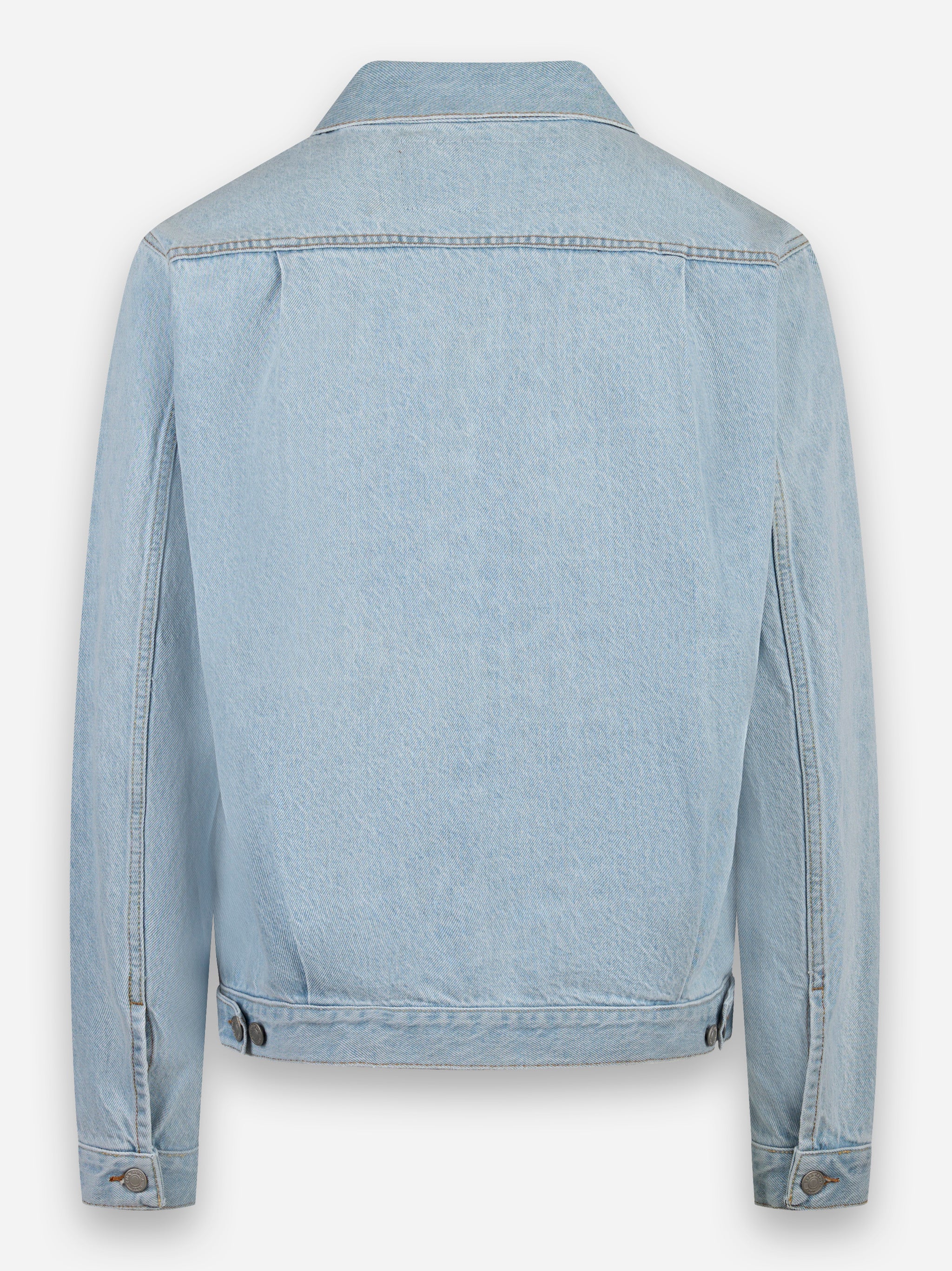Giubbino Garibald in denim cimosato Blu