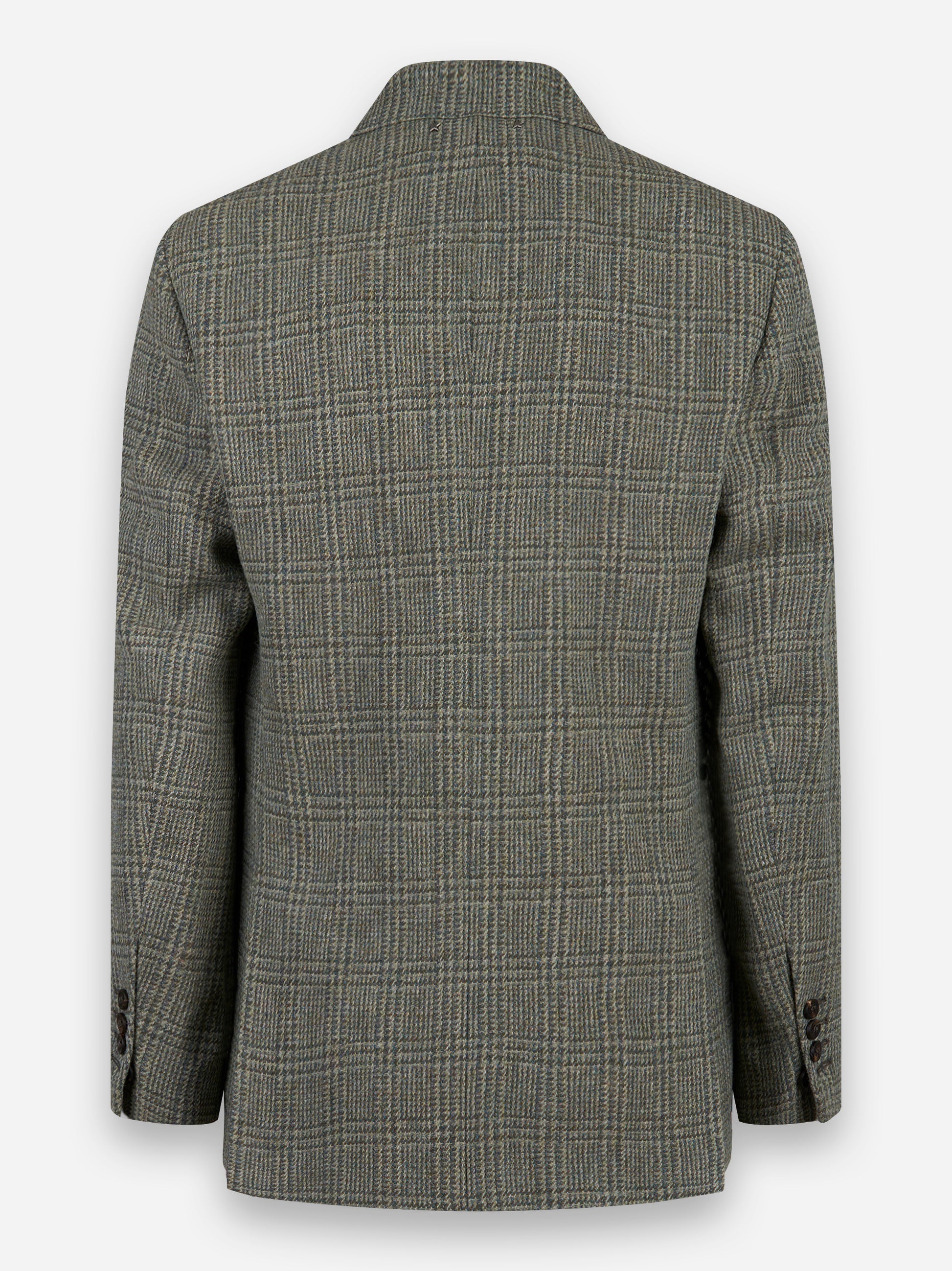 Blazer doppiopetto in shetland Grigio