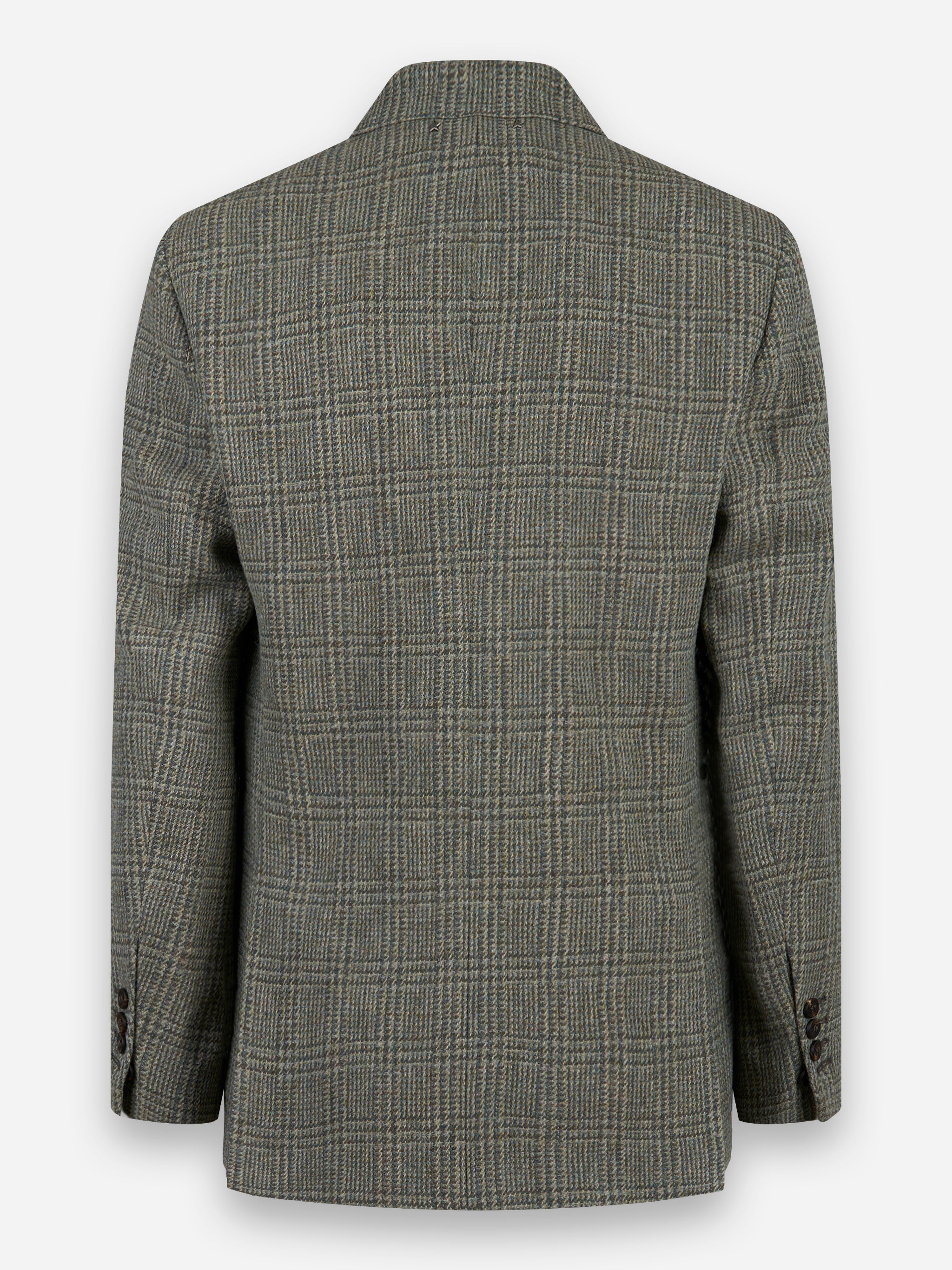 Blazer doppiopetto in shetland Grigio