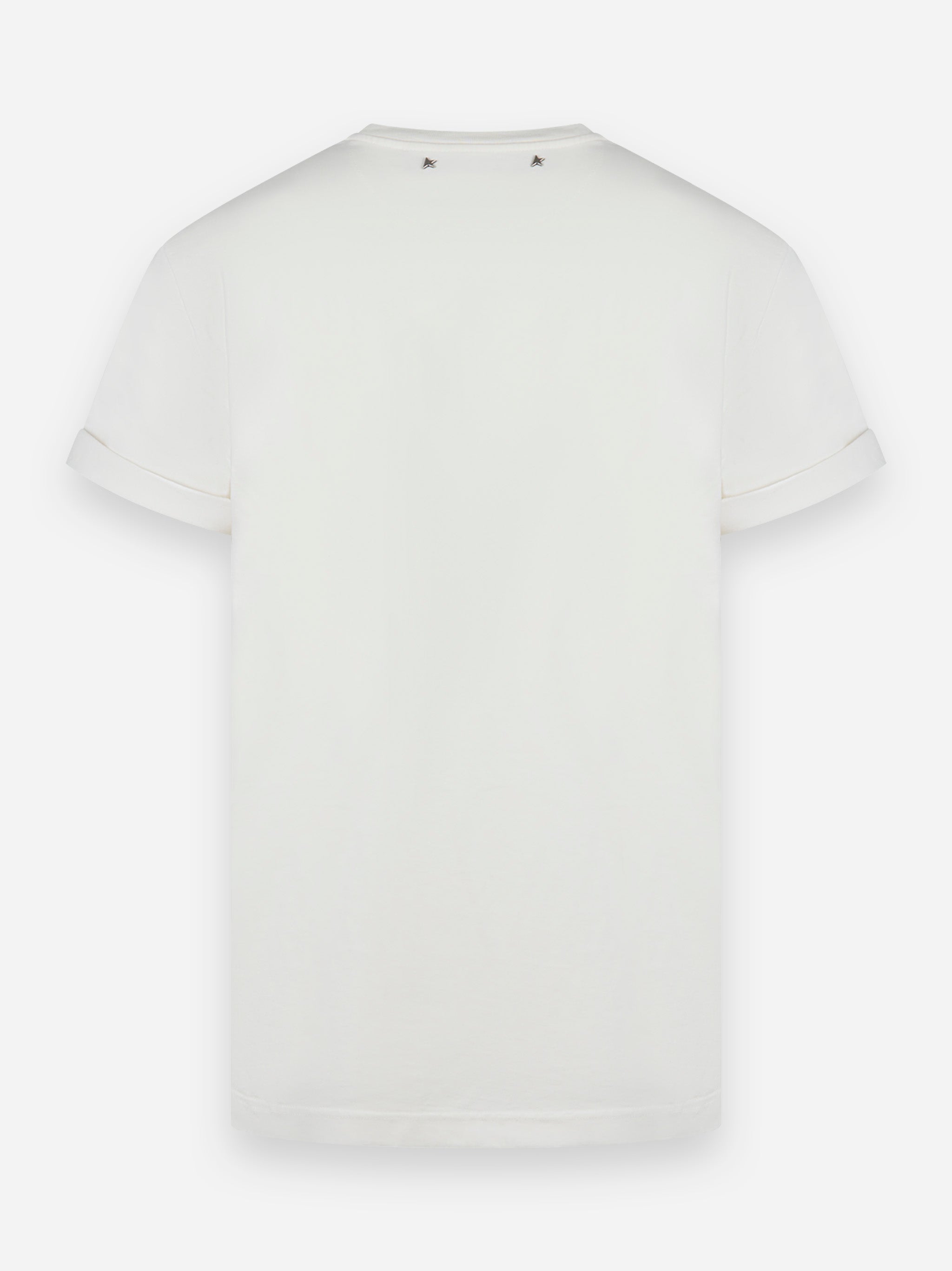 T-shirt Golden m's regolare in jersey di cotone Bianco