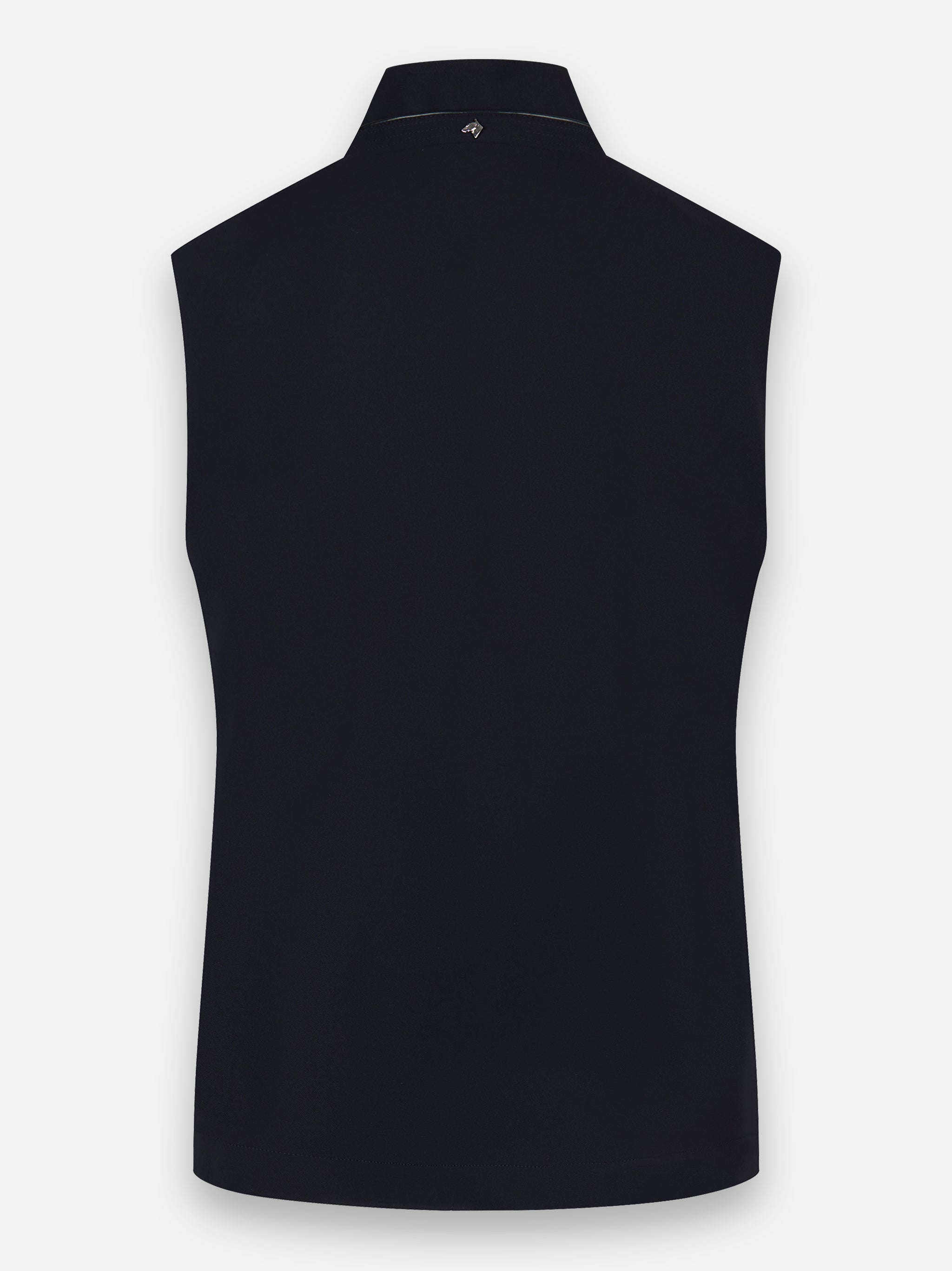 Gilet in nylon stretch Blu
