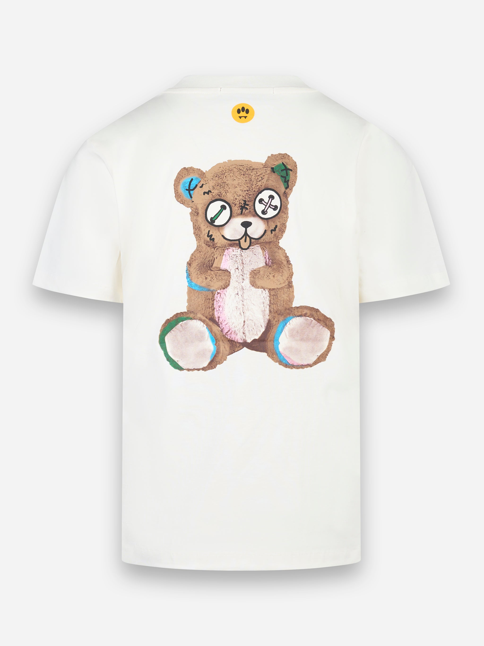 T-shirt con stampa logo Bianco