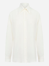 Camicia bianca in viscosa