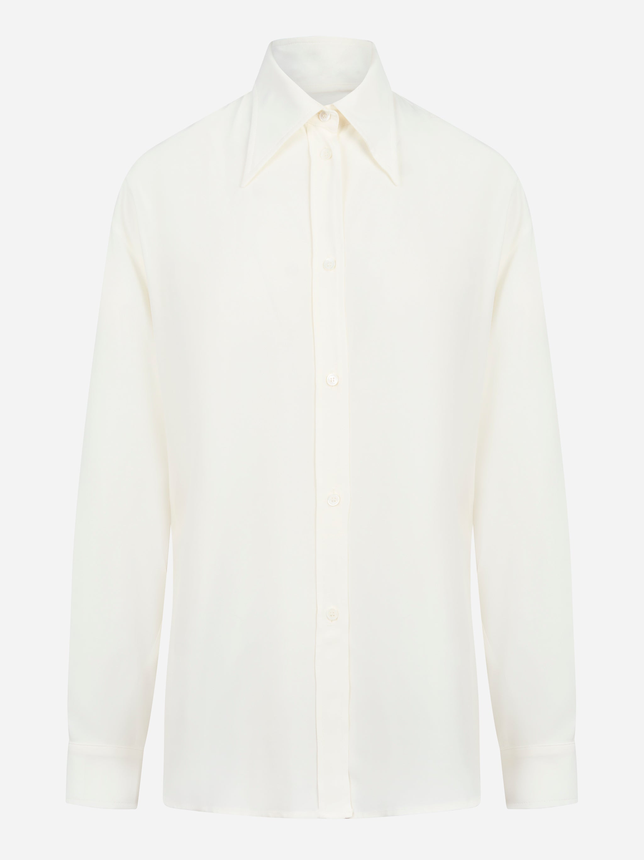 Camicia bianca in viscosa