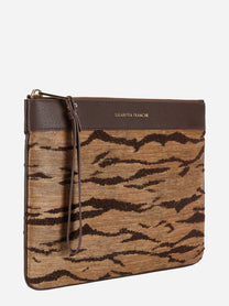 Busta con stampa tigre