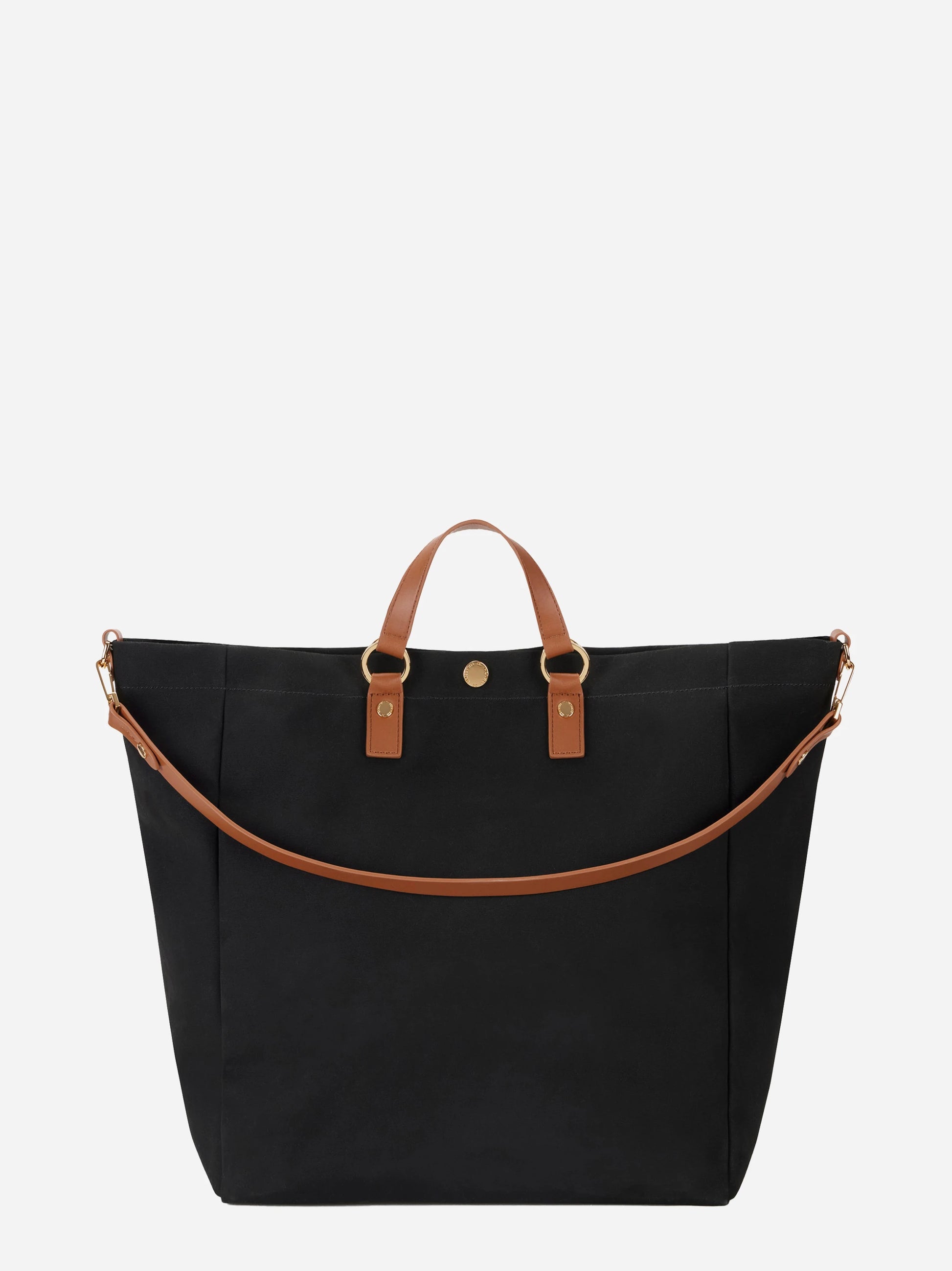 Borsa Tote in canvas nera