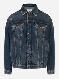 Giacca in denim blu