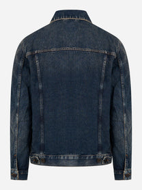 Giacca in denim blu