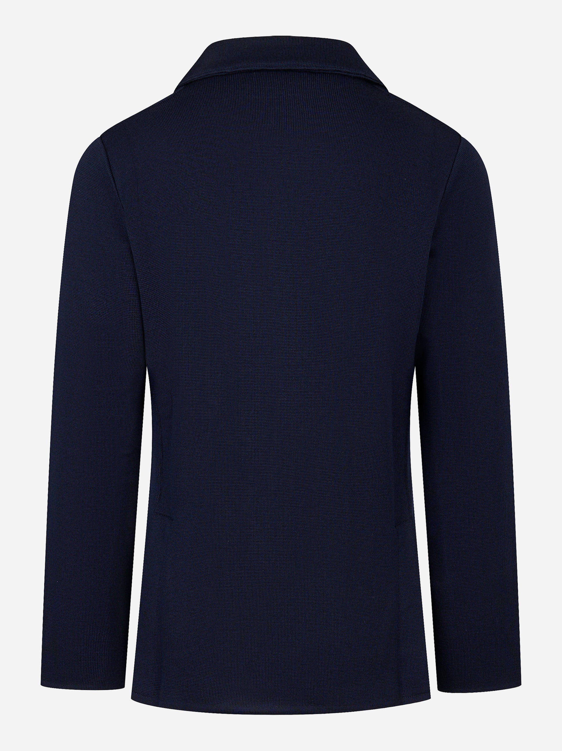 Blazer in maglia blu