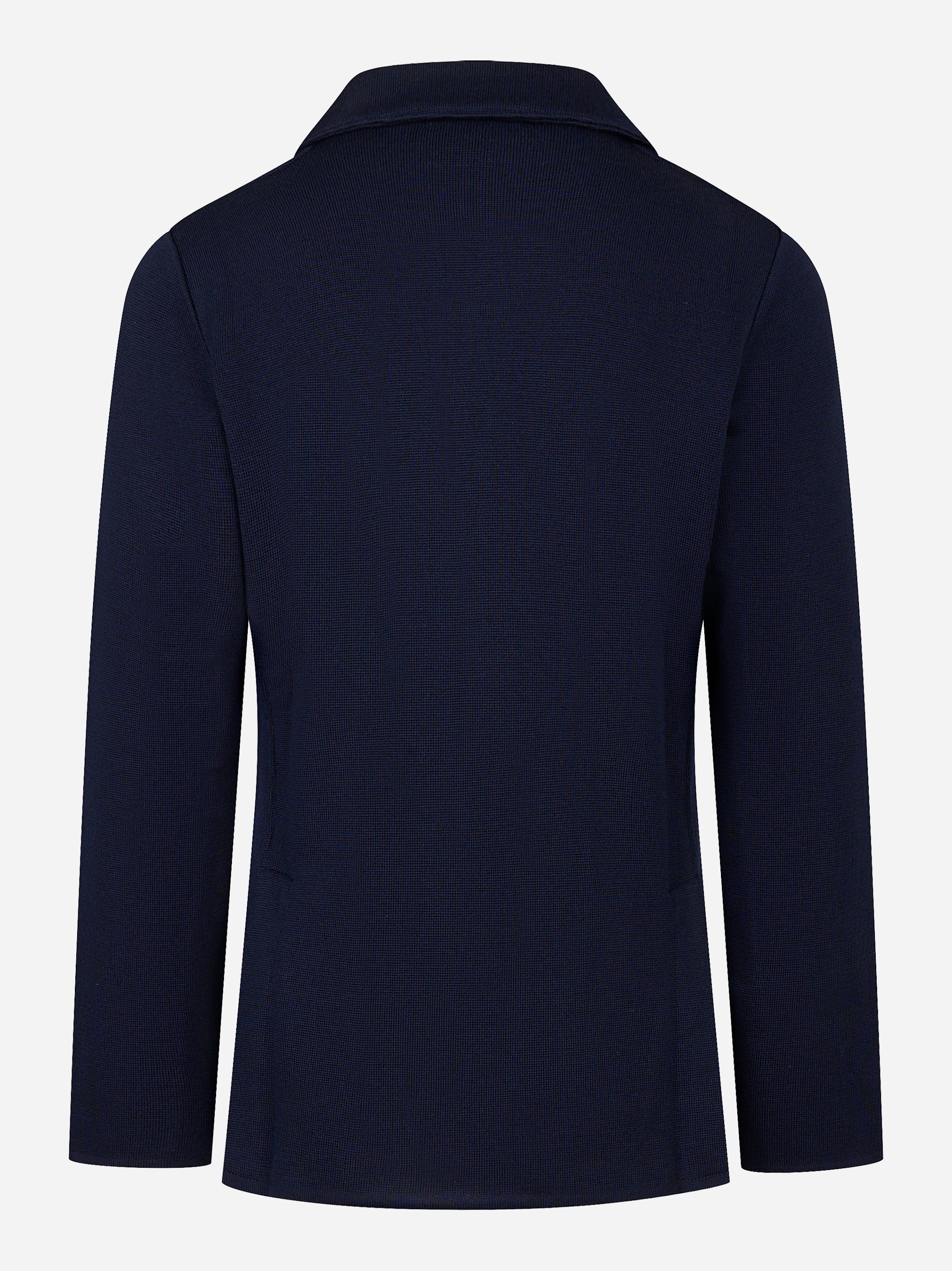 Blazer in maglia blu