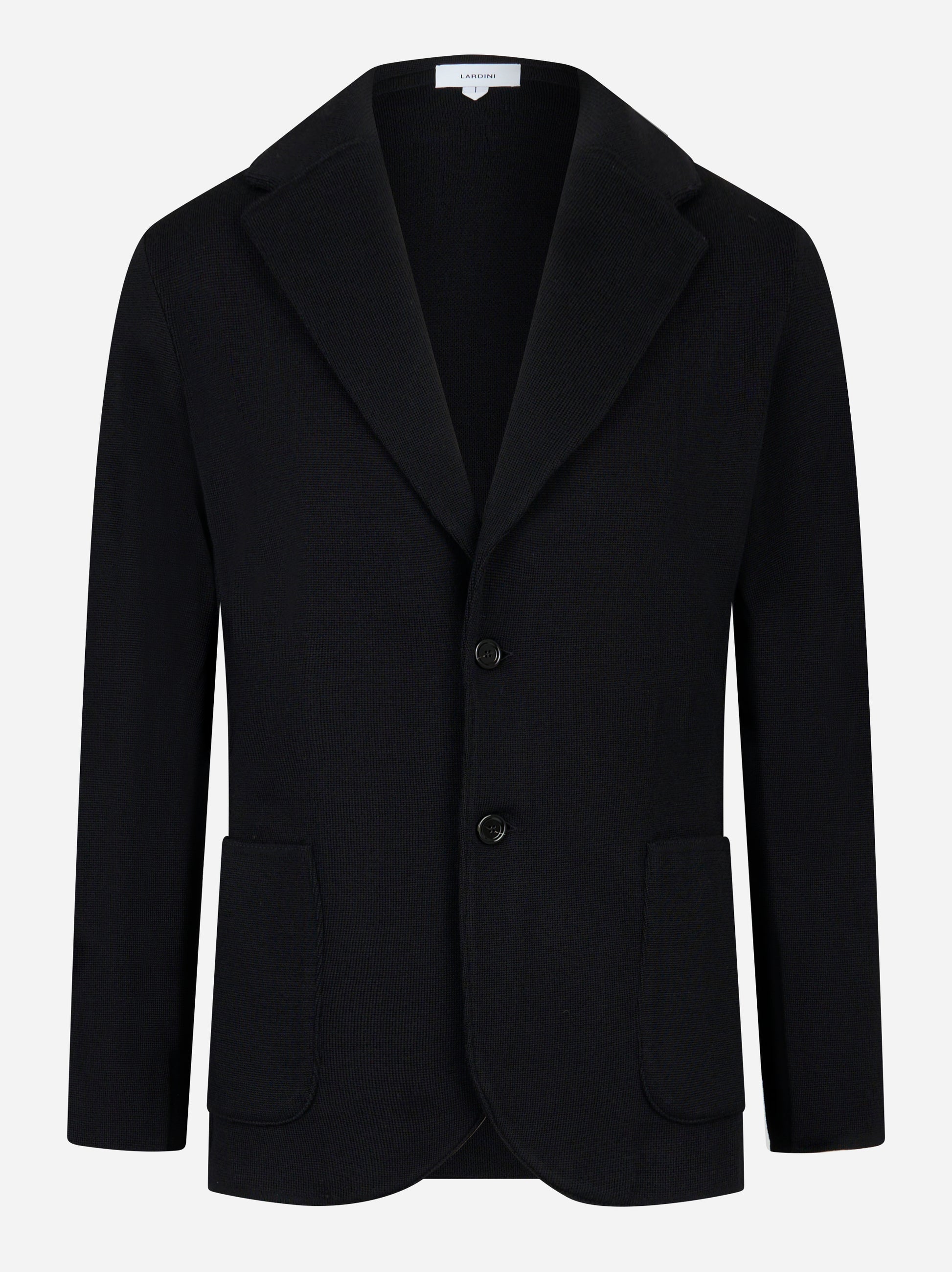 Blazer in maglia nero