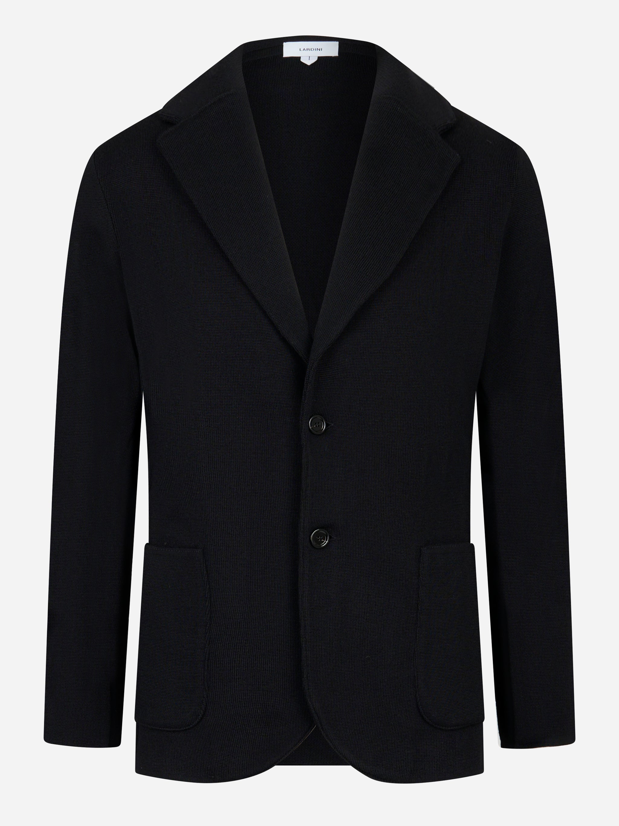 Blazer in maglia nero
