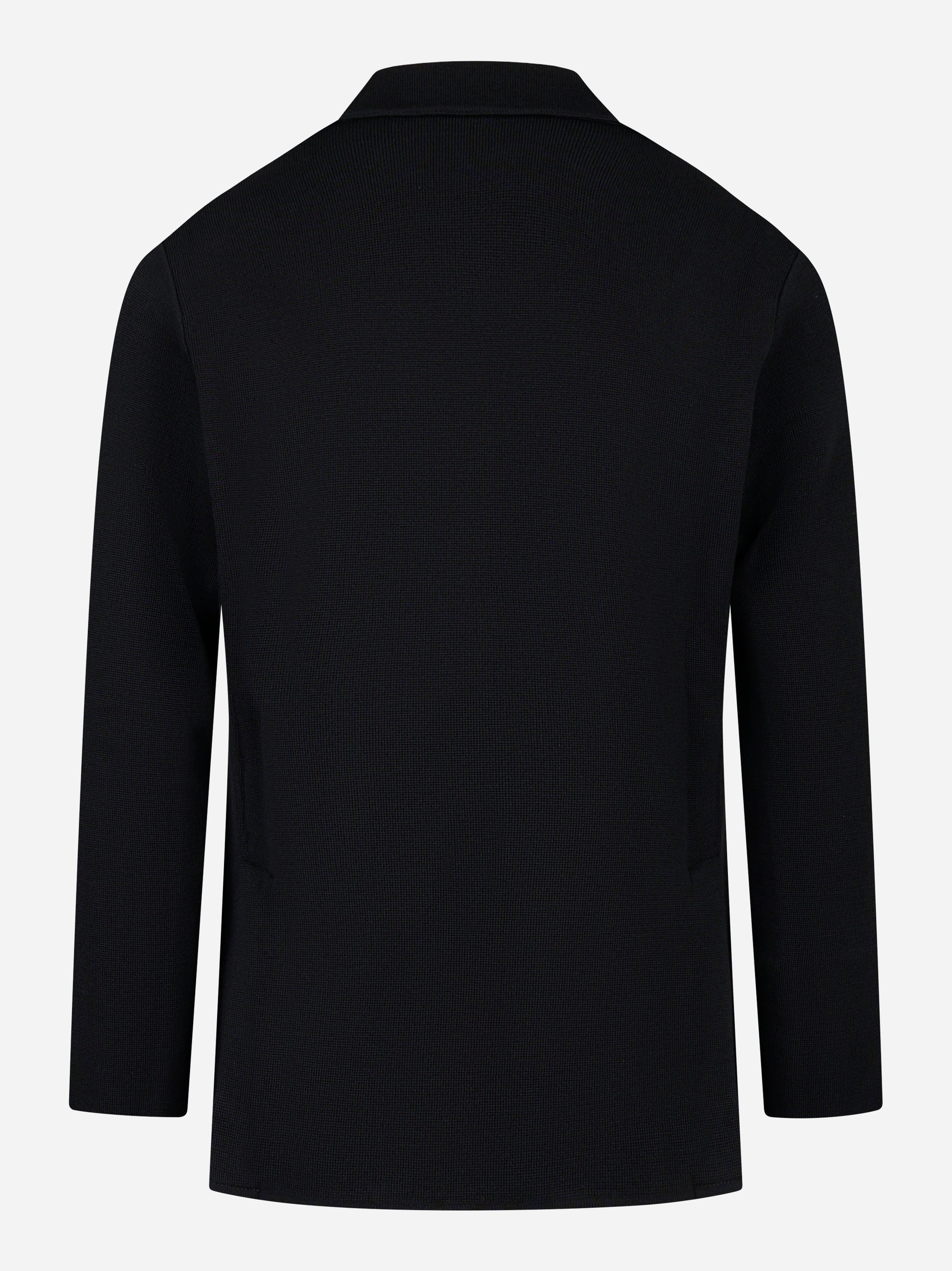 Blazer in maglia nero