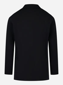 Blazer in maglia nero