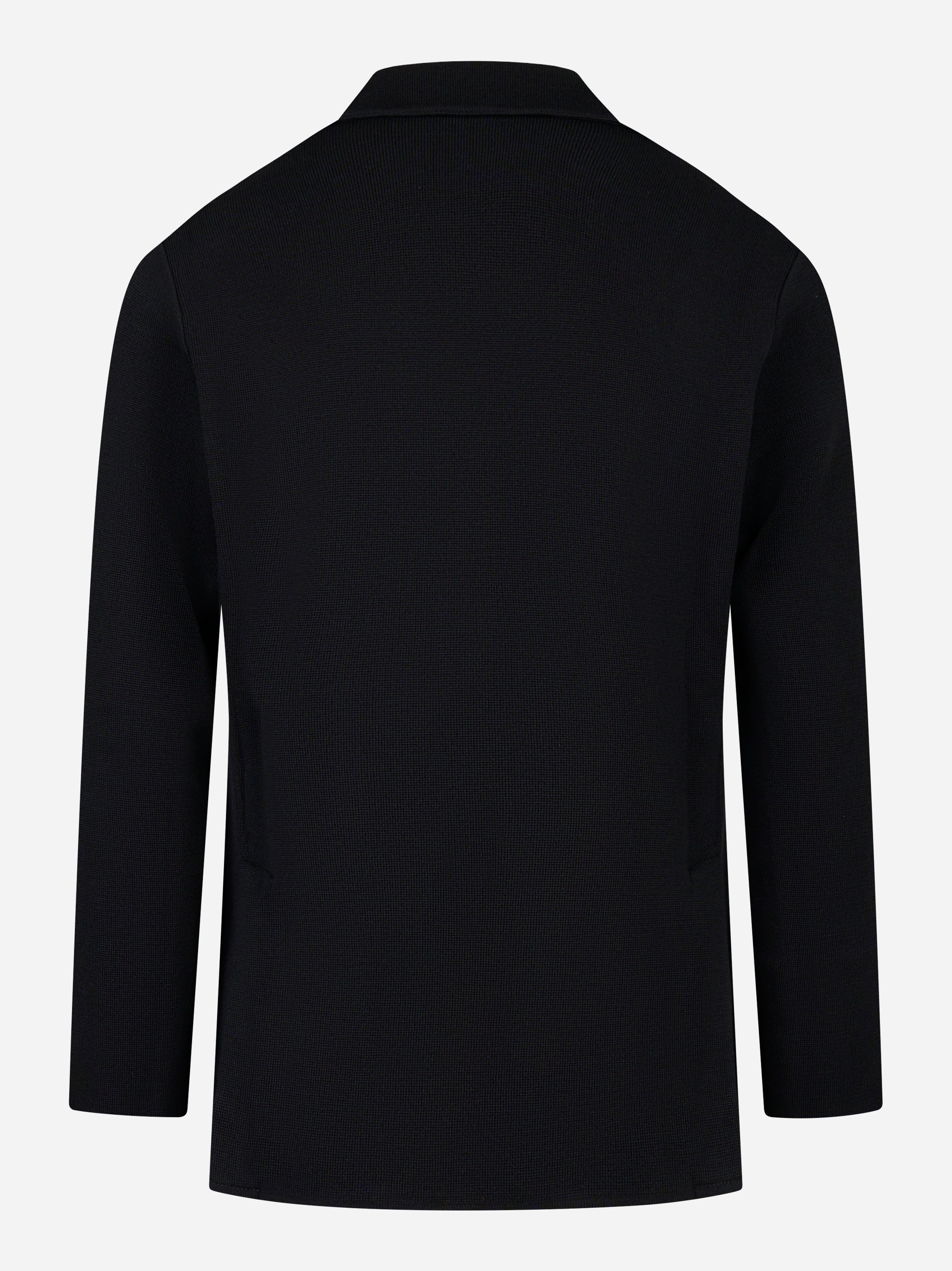 Blazer in maglia nero