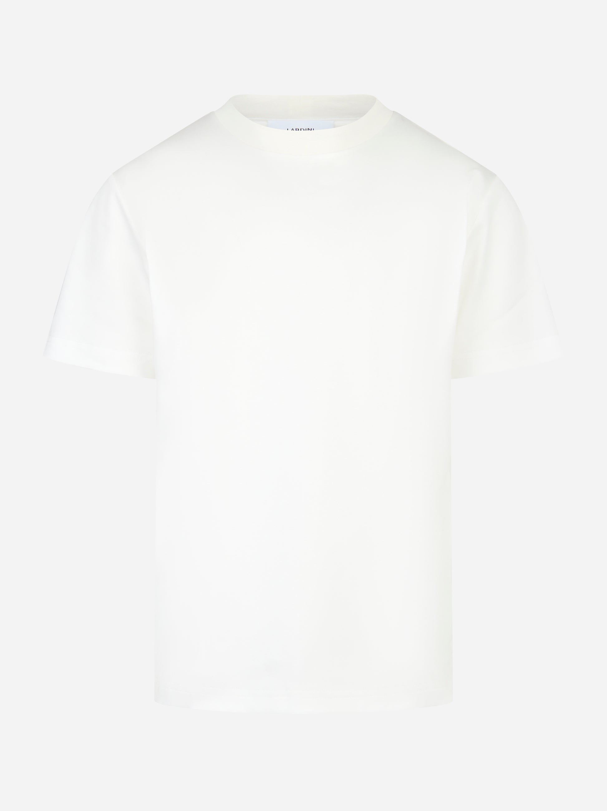 T-shirt manica corta in luxury cotton bianca