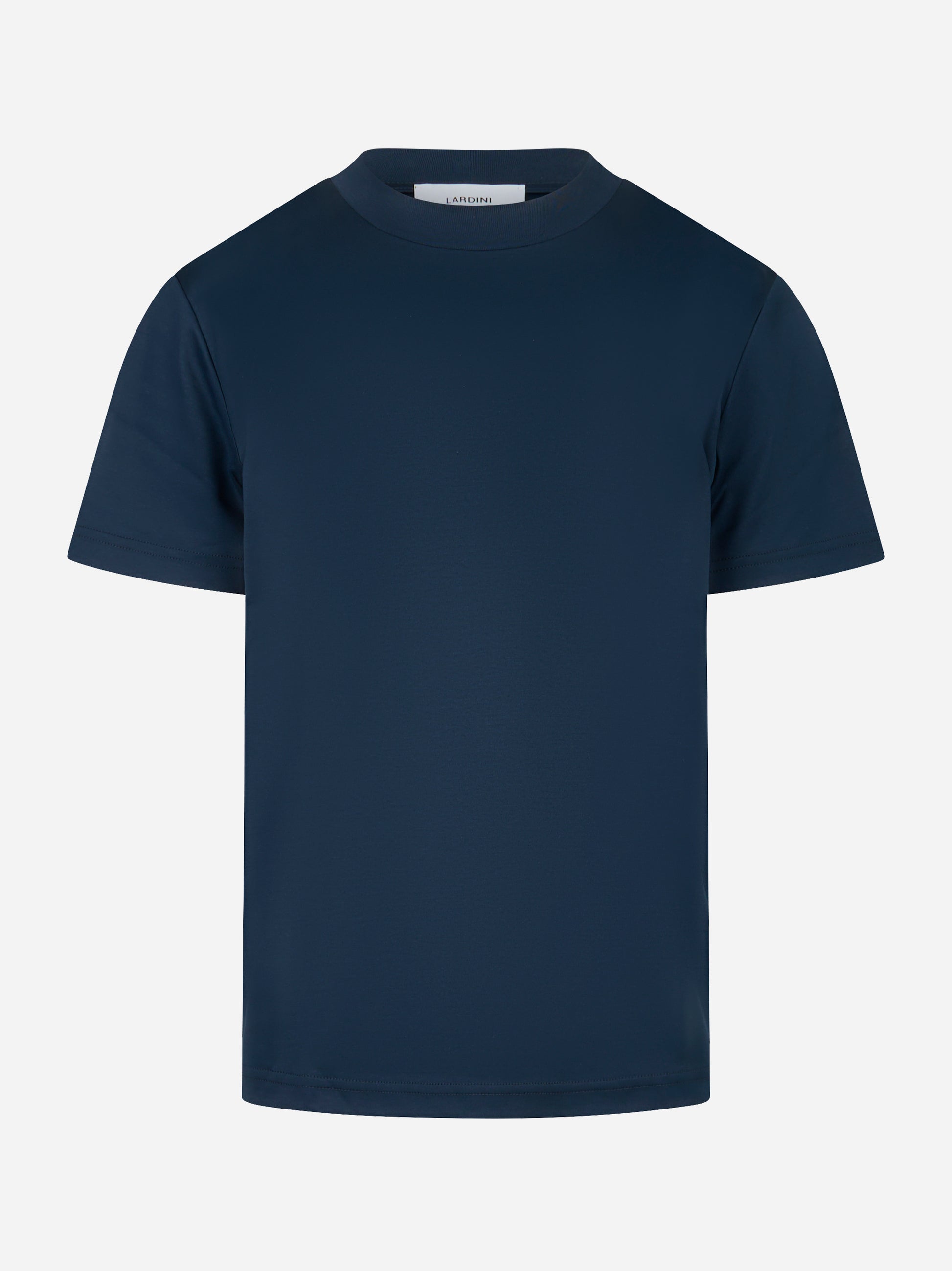 T-shirt manica corta in luxury cotton blu