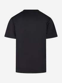 T-shirt manica corta in luxury cotton nera